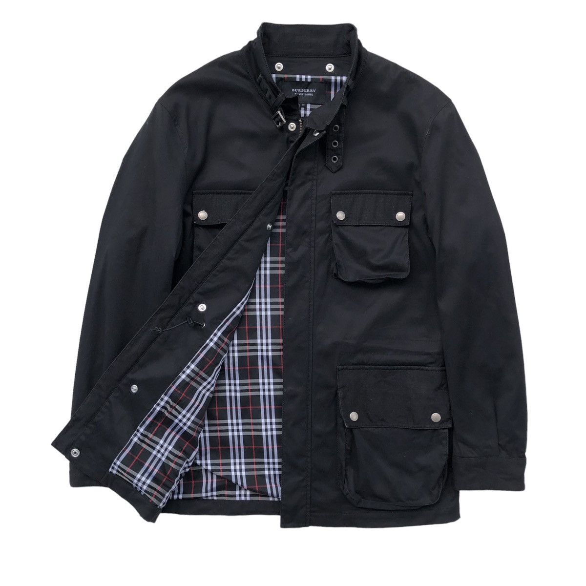 Burberry Burberry Black Label Trech Lined Vest Button Zipper Jacket Size US M / EU 48-50 / 2 - 2 Thumbnail