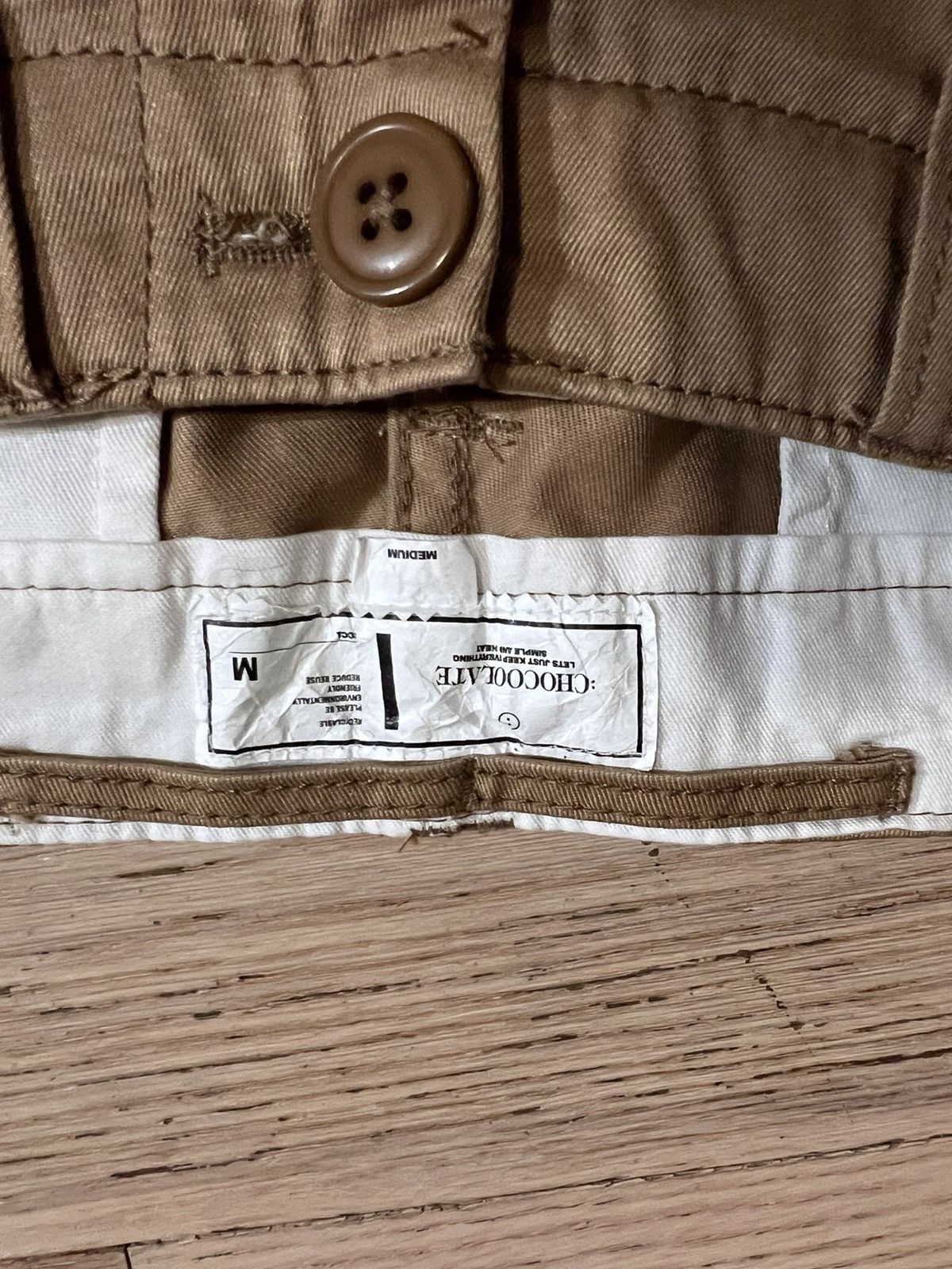 Japanese Brand × Vintage Chocoolate Short Pants Japanese BLK DEPt medium Size US 32 / EU 48 - 5 Thumbnail