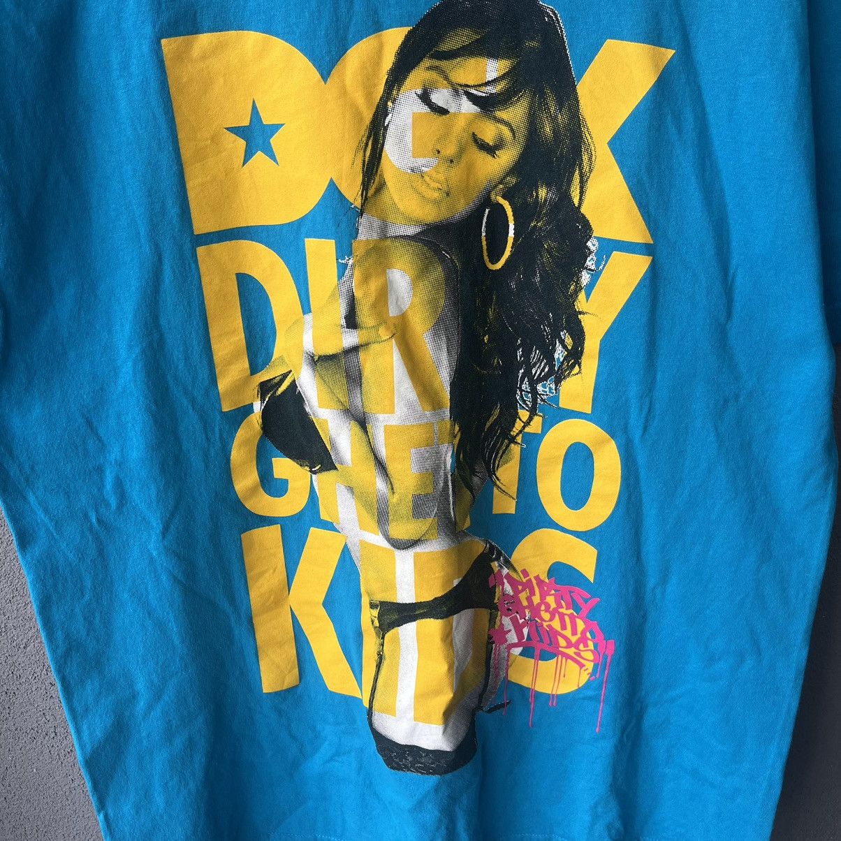 DGK Dirty Ghetto Kids DGK Sexy Lady “BABES” Blue T-shirt Size US L / EU 52-54 / 3 - 2 Thumbnail