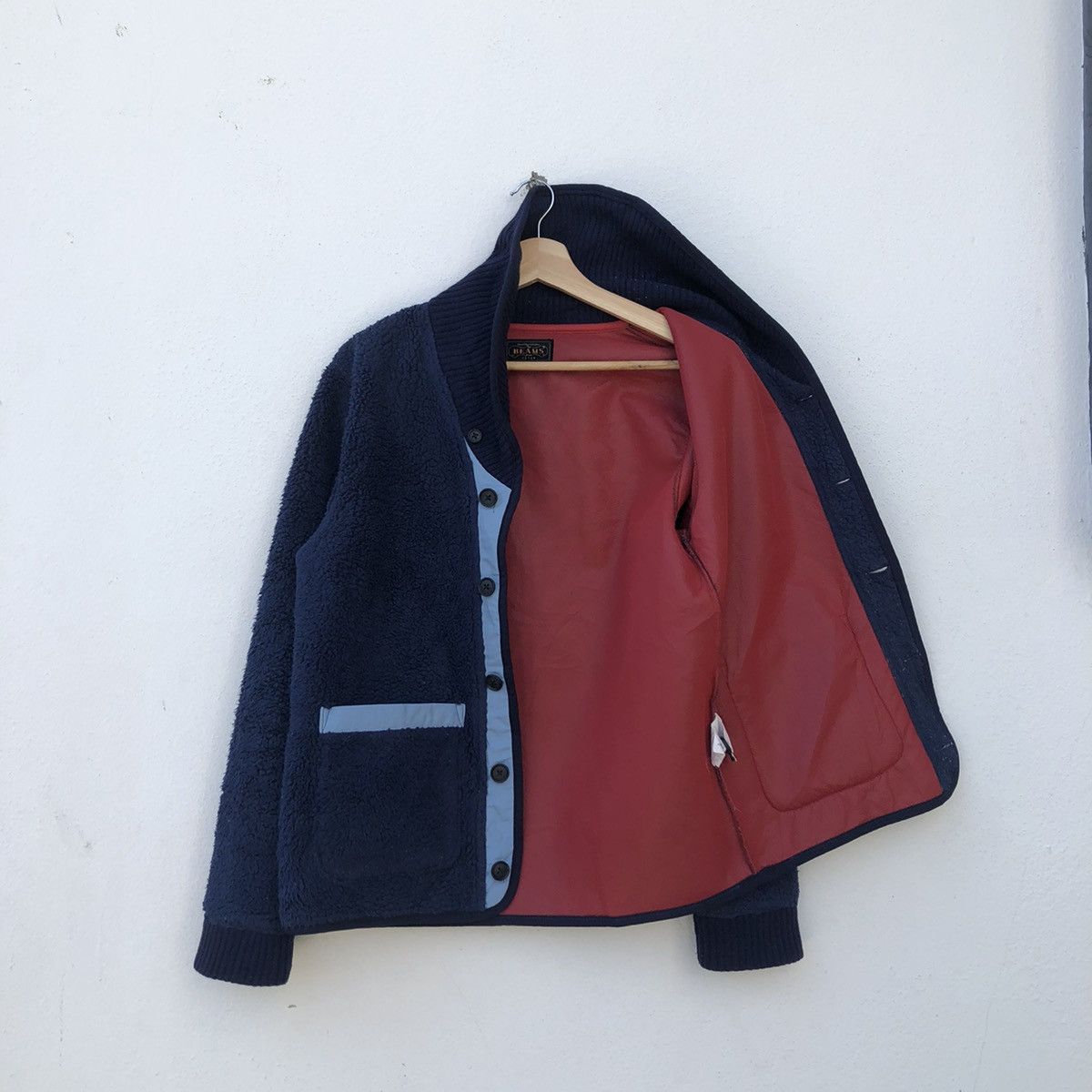 Indigo × Japanese Brand BEAMS JAPAN BUTTON JACKET INSPIRED BY KAPITAL JAPAN Size US S / EU 44-46 / 1 - 9 Thumbnail