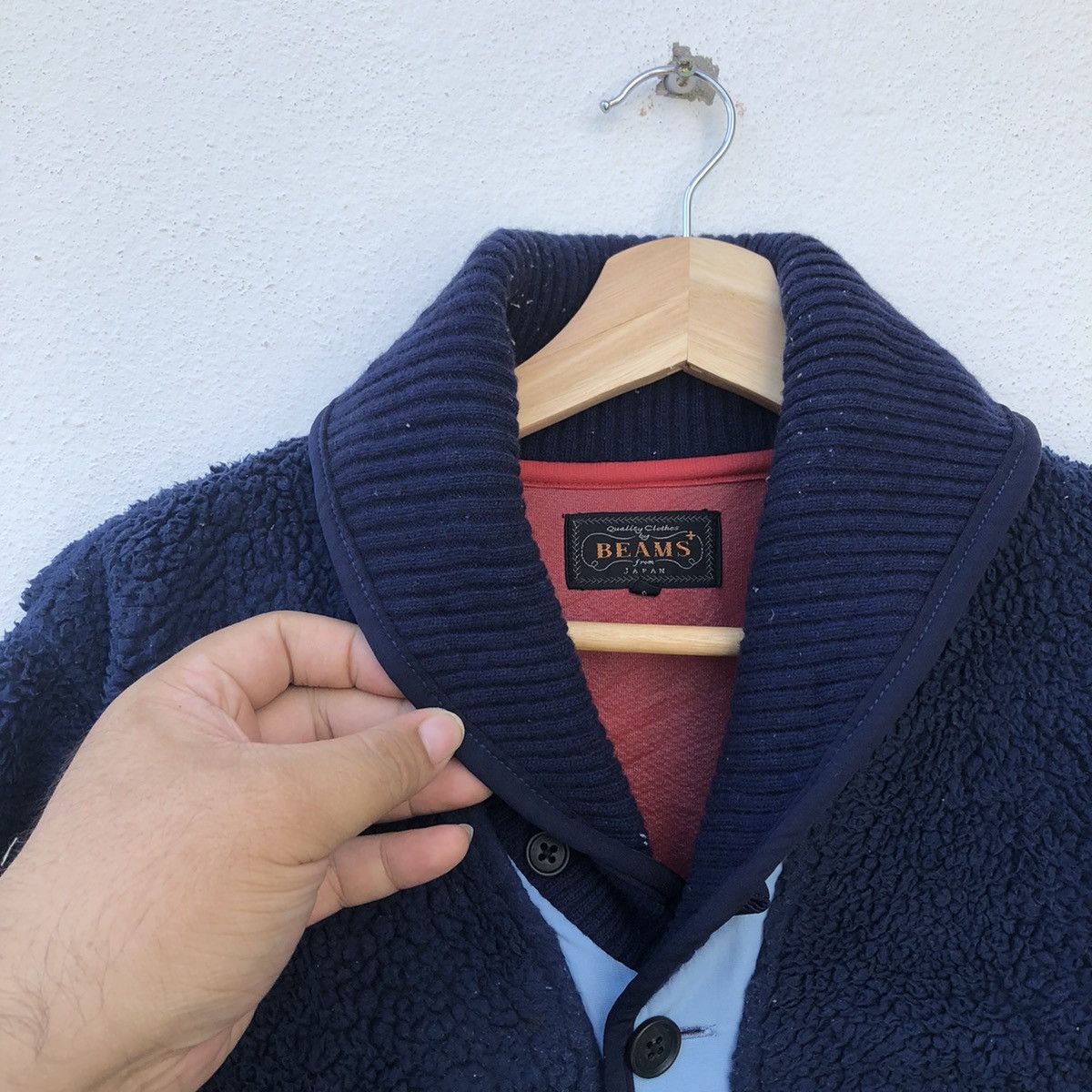Indigo × Japanese Brand BEAMS JAPAN BUTTON JACKET INSPIRED BY KAPITAL JAPAN Size US S / EU 44-46 / 1 - 3 Thumbnail