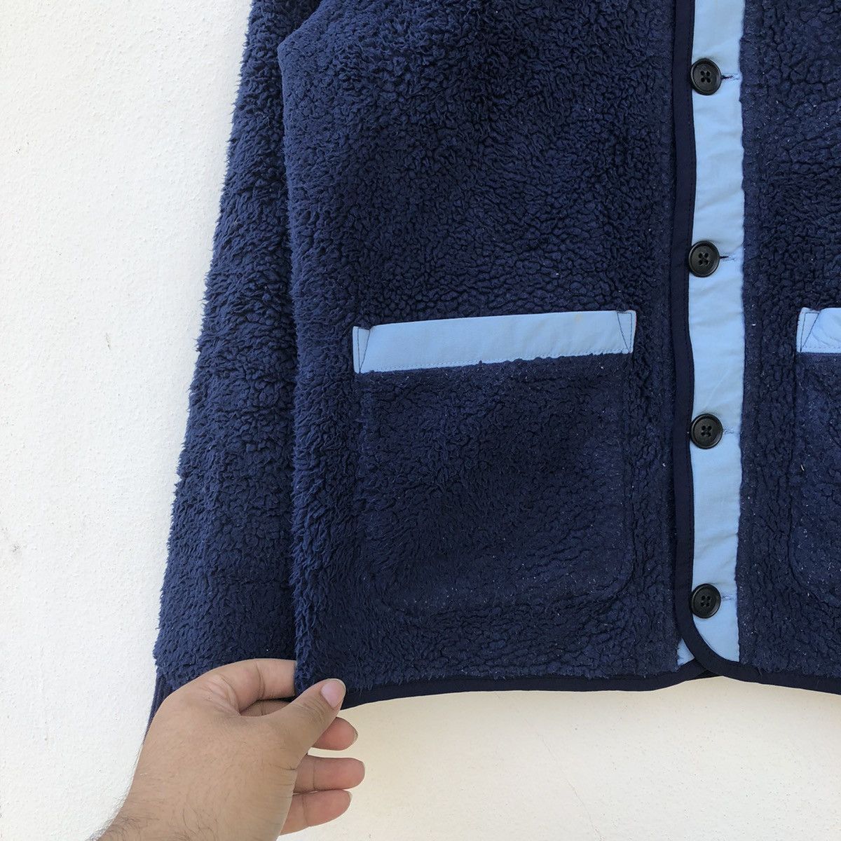 Indigo × Japanese Brand BEAMS JAPAN BUTTON JACKET INSPIRED BY KAPITAL JAPAN Size US S / EU 44-46 / 1 - 4 Thumbnail