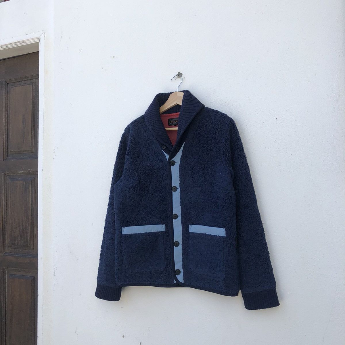 Indigo × Japanese Brand BEAMS JAPAN BUTTON JACKET INSPIRED BY KAPITAL JAPAN Size US S / EU 44-46 / 1 - 2 Thumbnail