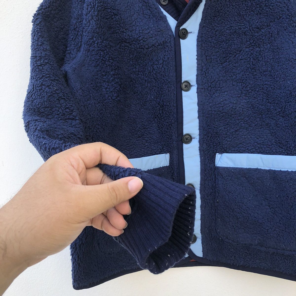 Indigo × Japanese Brand BEAMS JAPAN BUTTON JACKET INSPIRED BY KAPITAL JAPAN Size US S / EU 44-46 / 1 - 5 Thumbnail