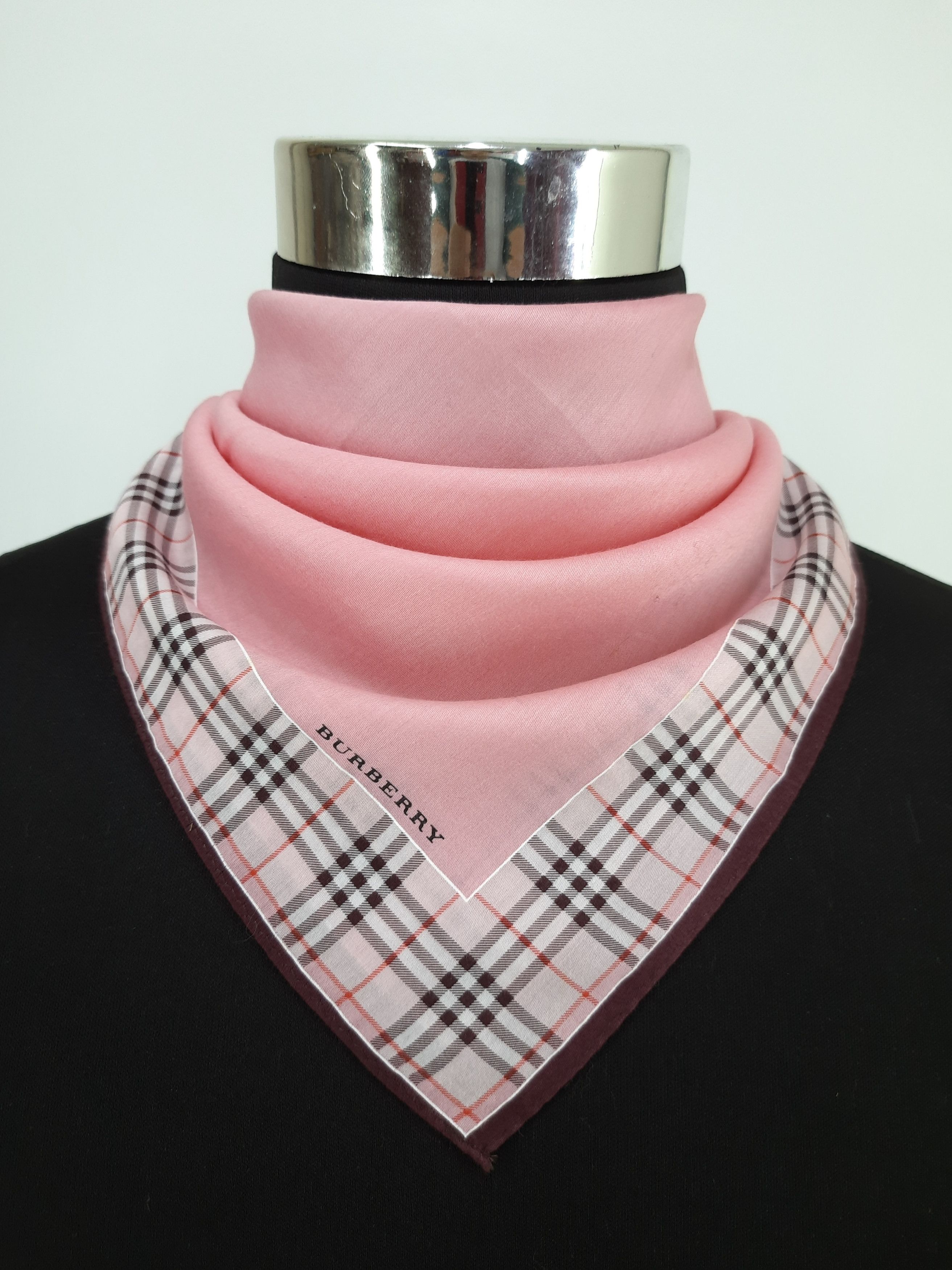 Vintage Burberry Handkerchief / Neckerchief - HKA42