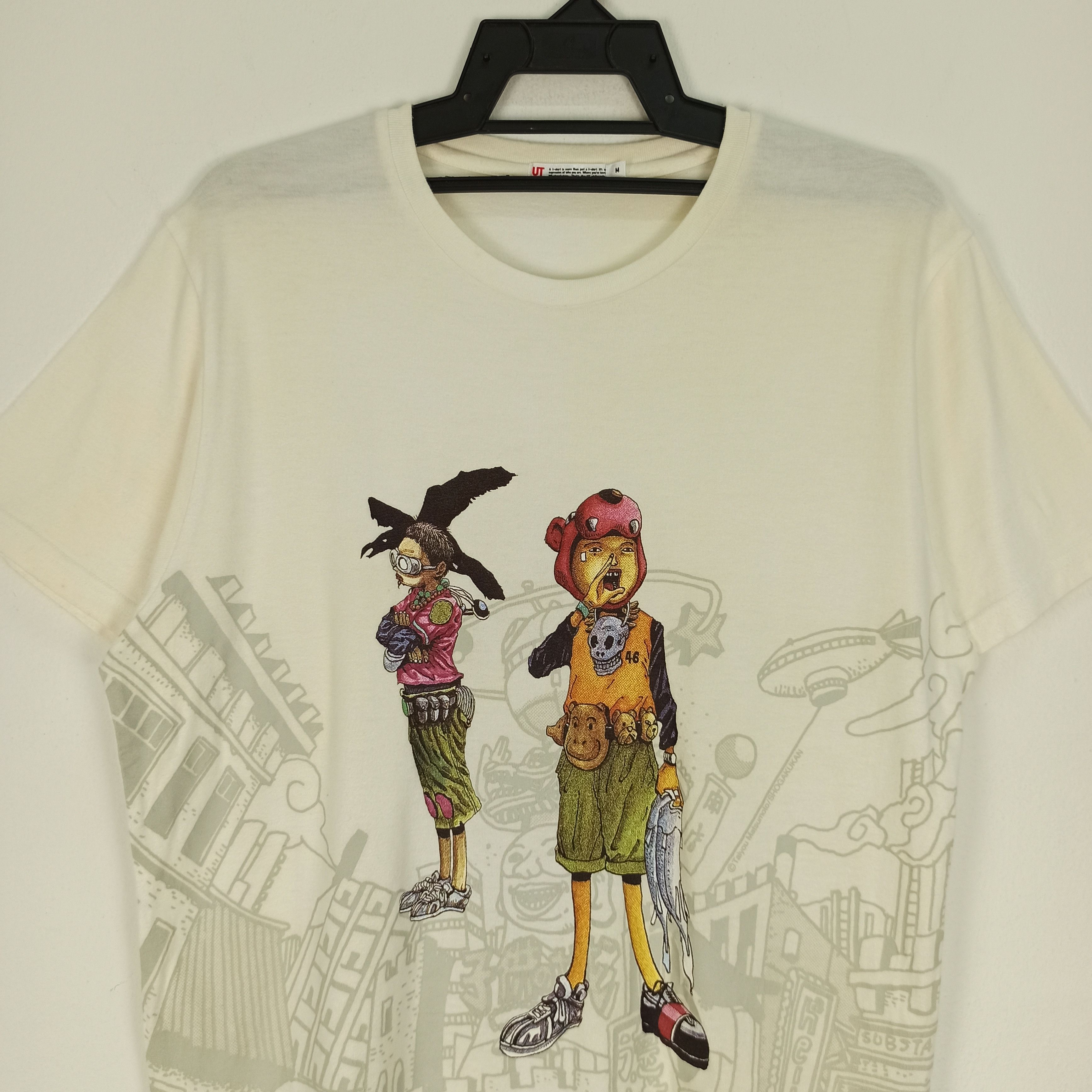 Anime Rare Uniqlo X Tekkonkinkreet Taiyou Matsumoto Tshirt Size US M / EU 48-50 / 2 - 2 Thumbnail