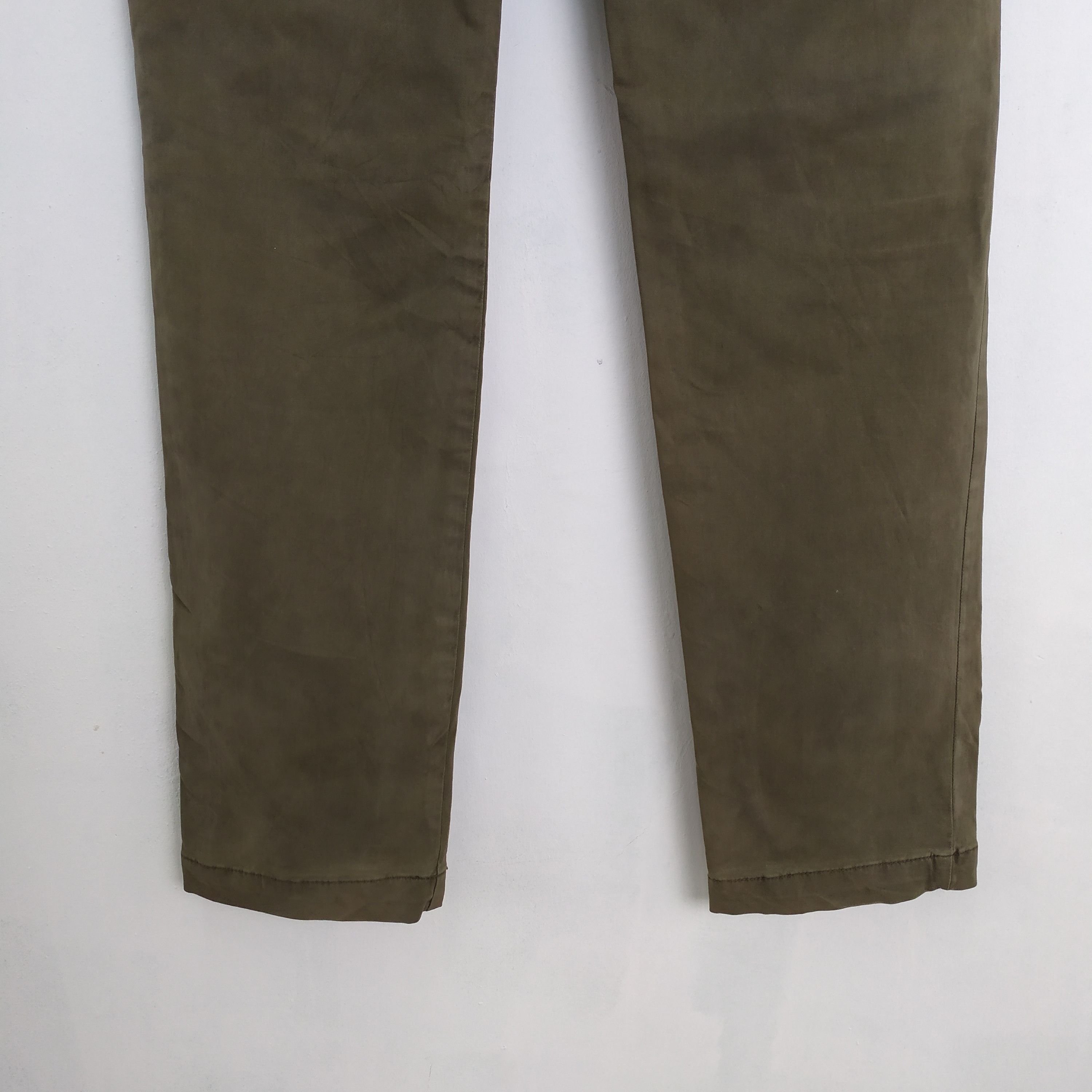 Japanese Brand JAPANESE BRAND LOW RISE GREEN SKINNY CARGO PANTS Size US 29 - 6 Thumbnail