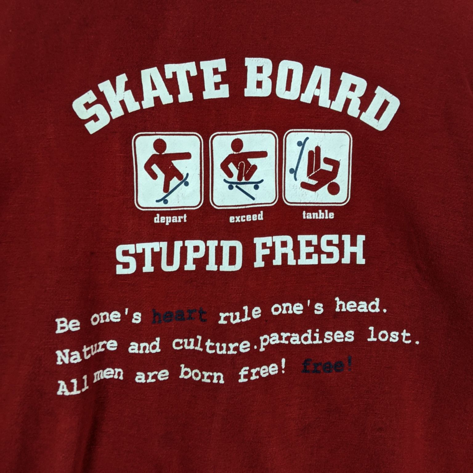 Japanese Brand × Sunny Sports × Vintage Vintage SUNNY BOON Skateboard Stupid Fresh Sweatshirt Size US L / EU 52-54 / 3 - 5 Thumbnail