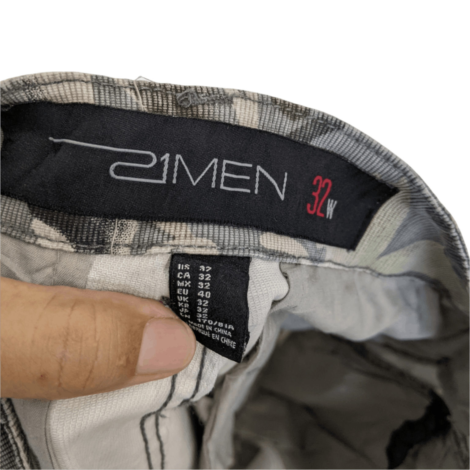21 Men 21 MEN Full Print Flower Denim Jeans Pant Size US 32 / EU 48 - 10 Thumbnail