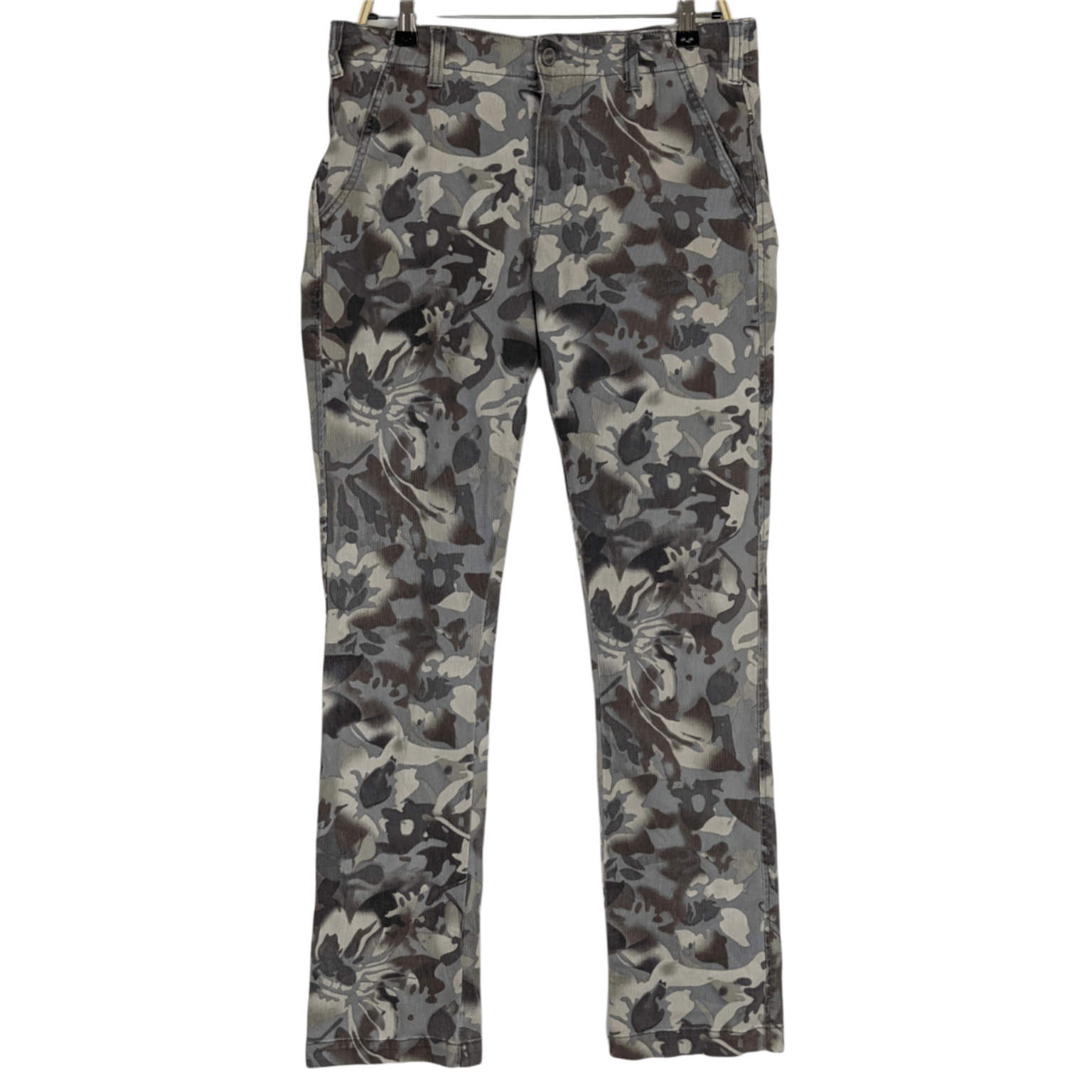 21 Men 21 MEN Full Print Flower Denim Jeans Pant Size US 32 / EU 48 - 2 Thumbnail