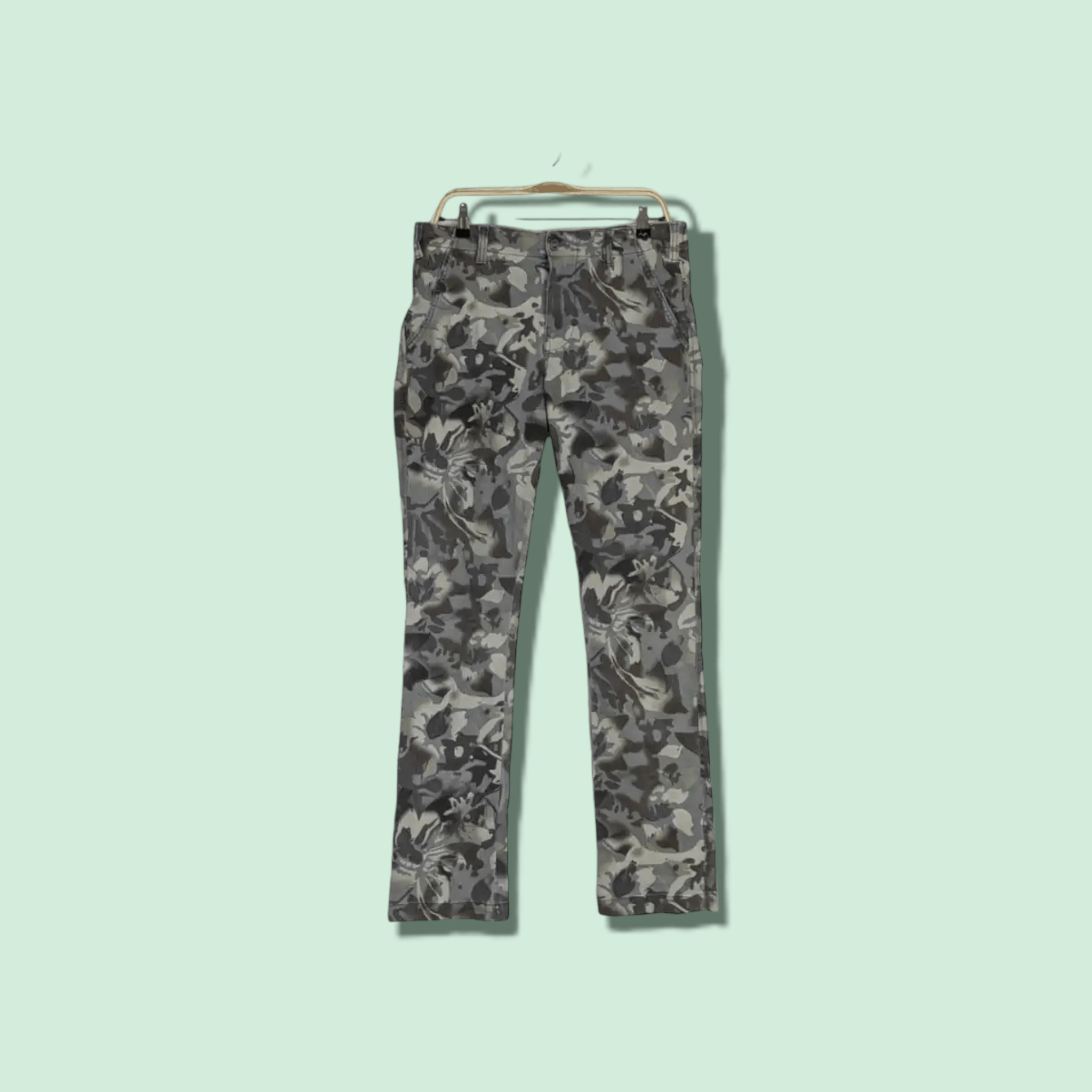 21 Men 21 MEN Full Print Flower Denim Jeans Pant Size US 32 / EU 48 - 1 Thumbnail
