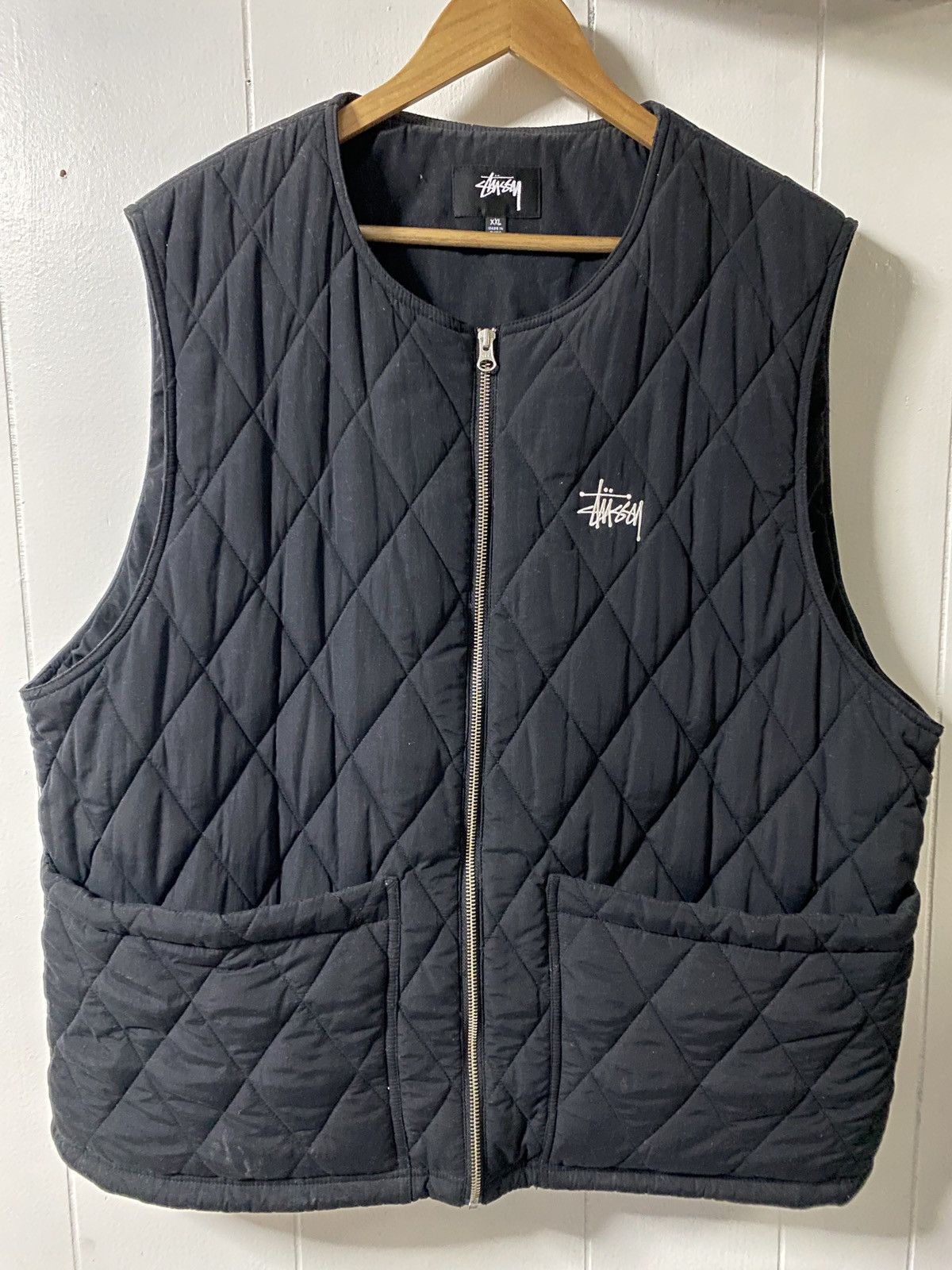 Stussy Stussy Diamonds Quilted Vest | Grailed