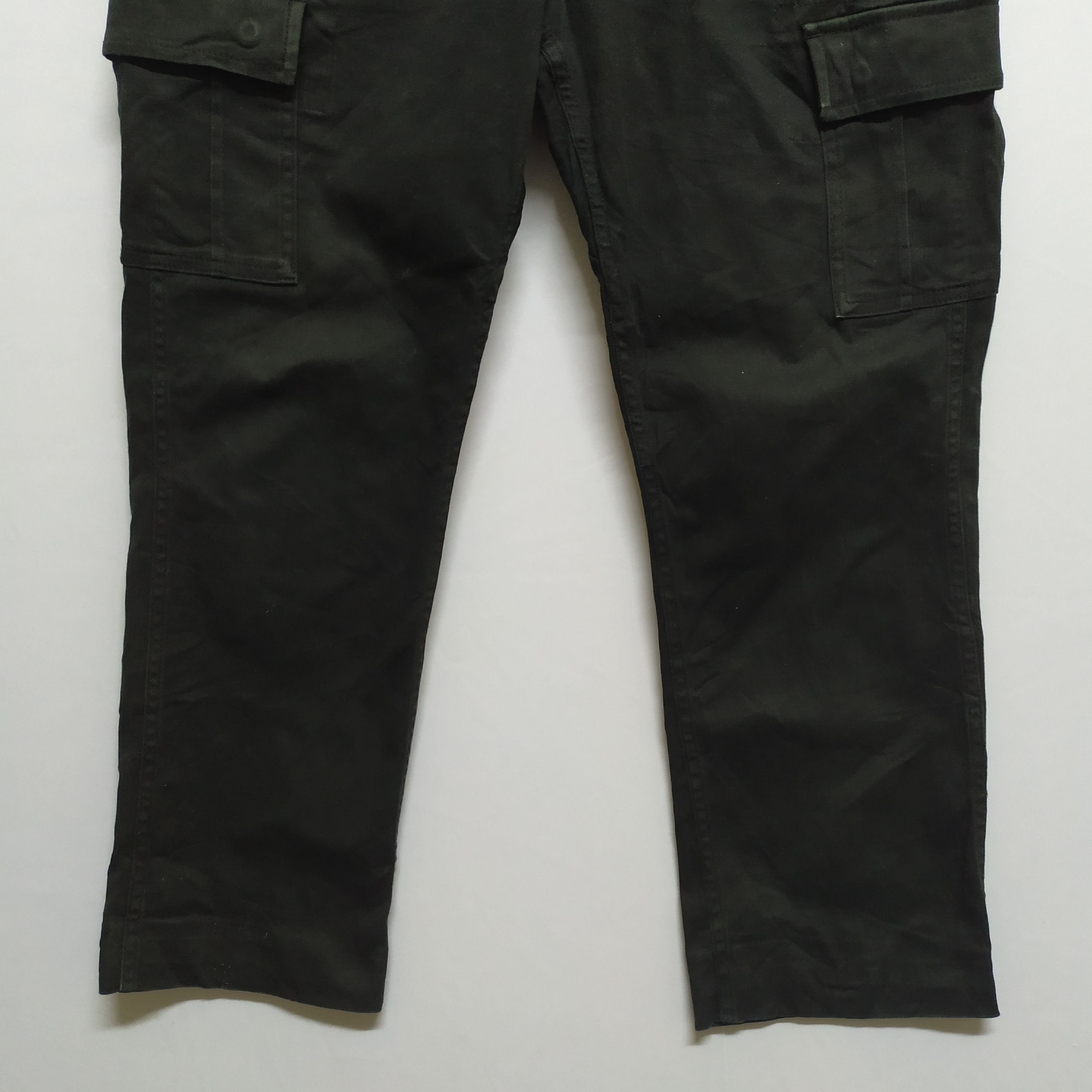Japanese Brand × Vintage Gladiator Black Cargo Pants Size US 33 - 2 Thumbnail