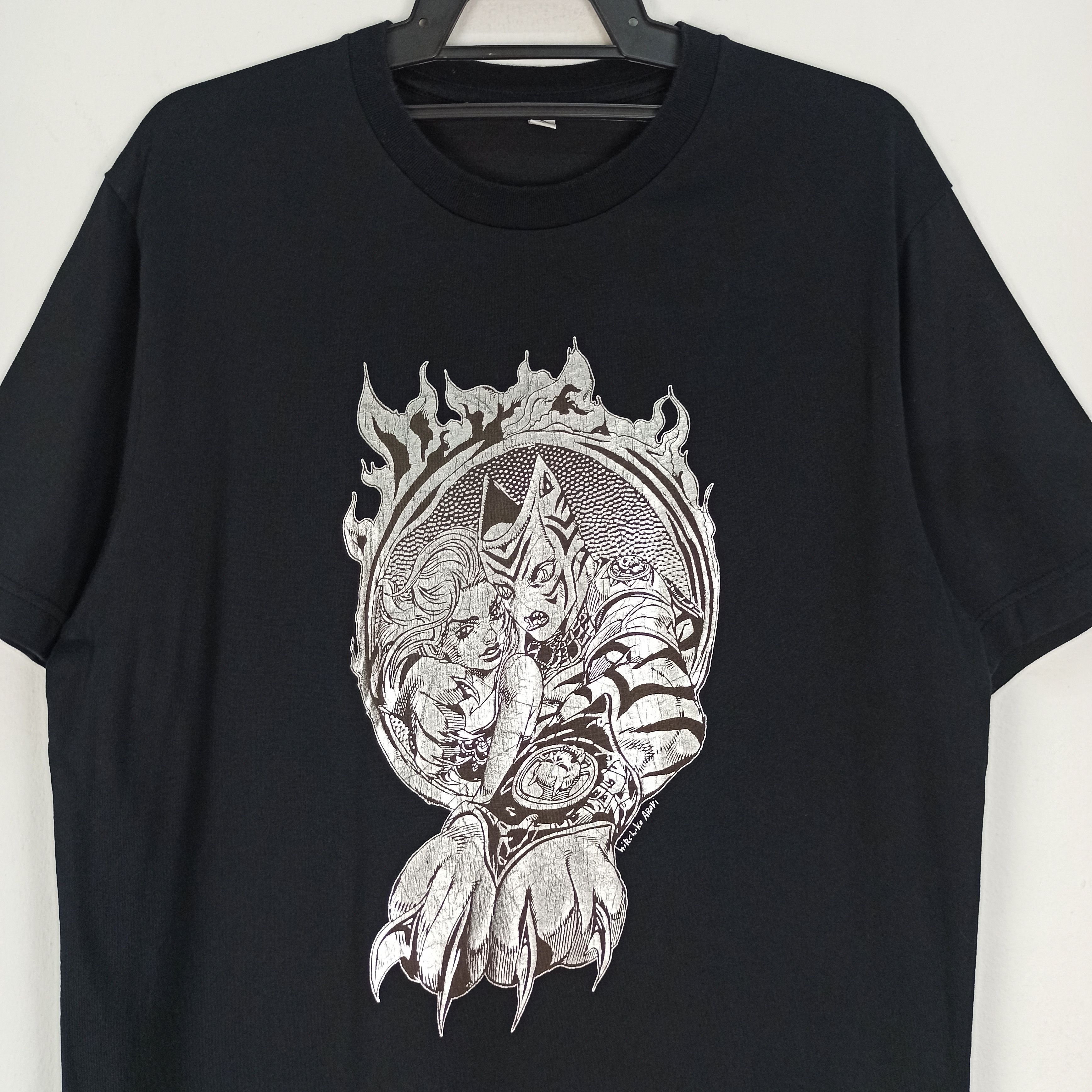 Anime 🔥Rare🔥 Anime Jojo Bizarre Adventure Killer Queen Tshirt Size US L / EU 52-54 / 3 - 2 Thumbnail