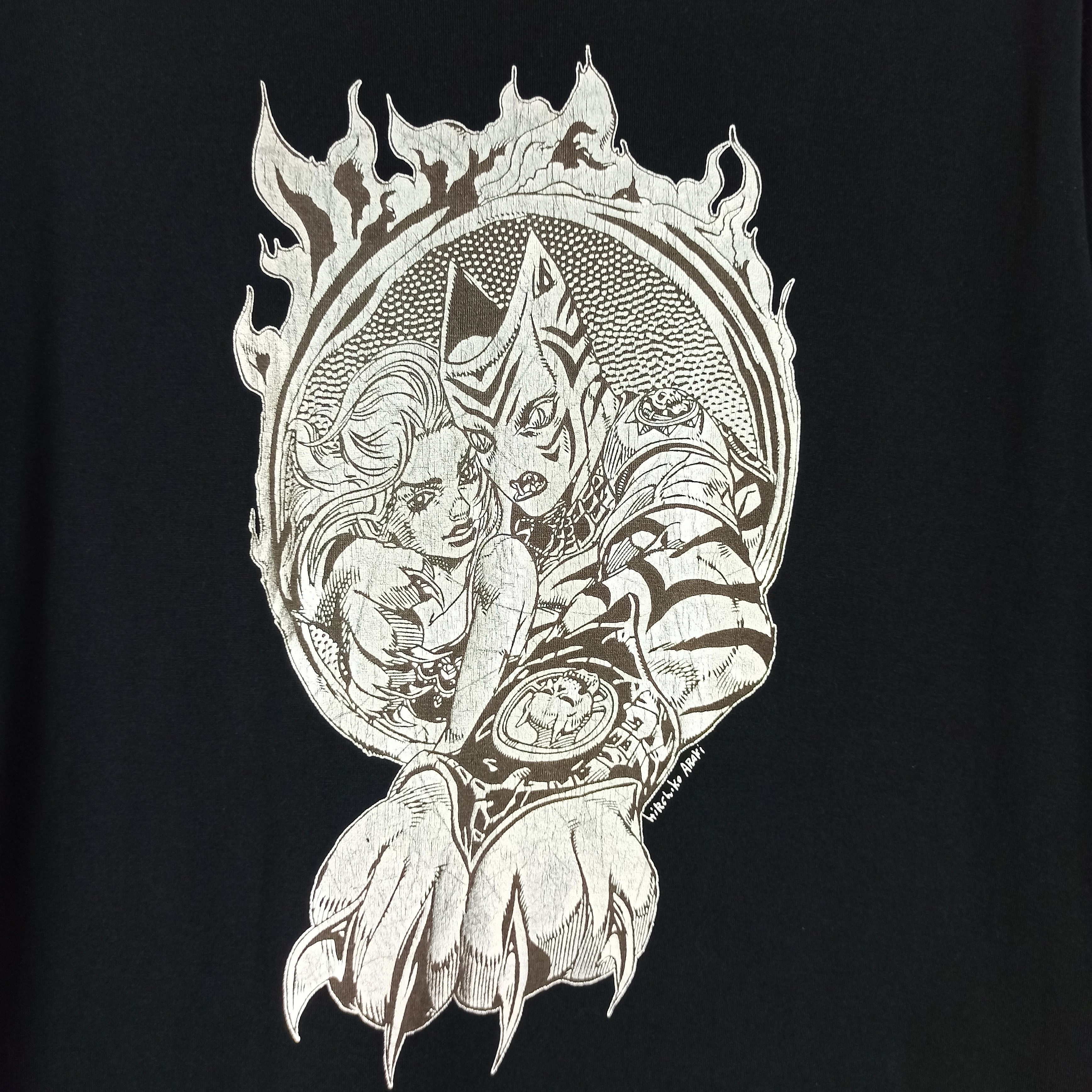Anime 🔥Rare🔥 Anime Jojo Bizarre Adventure Killer Queen Tshirt Size US L / EU 52-54 / 3 - 3 Thumbnail