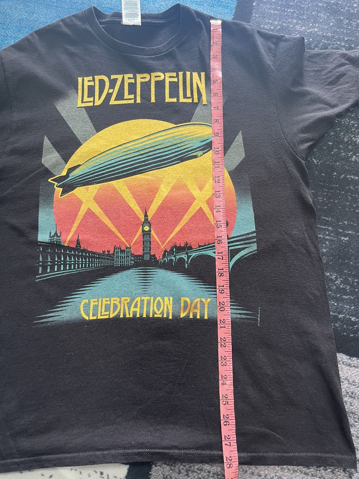 Band Tees × Led Zeppelin LED ZEPPELIN 2012 CELEBRATION DAY T-SHIRT Size US L / EU 52-54 / 3 - 11 Thumbnail