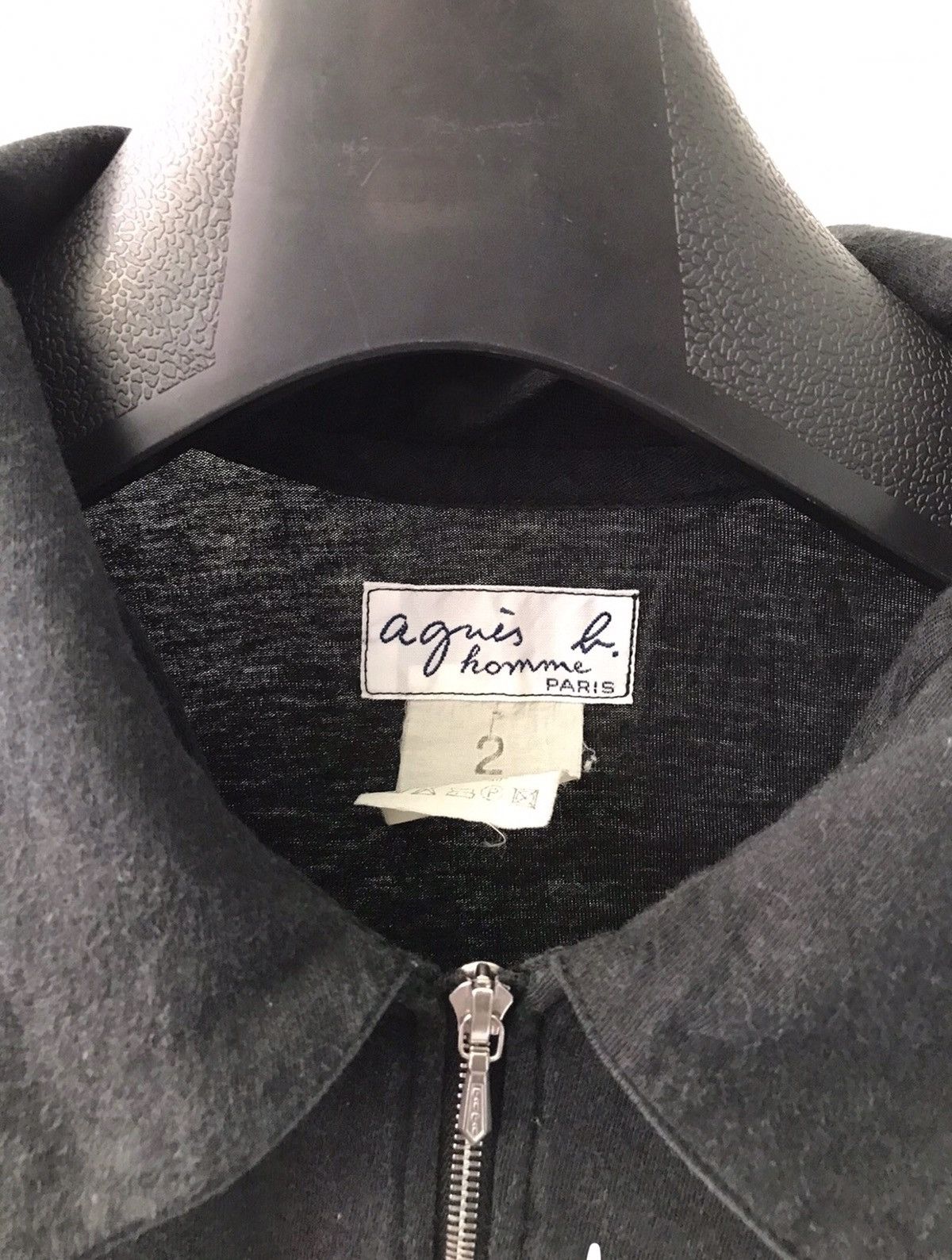 agnes b. Half Zipper polo tee Size US M / EU 48-50 / 2 - 2 Thumbnail