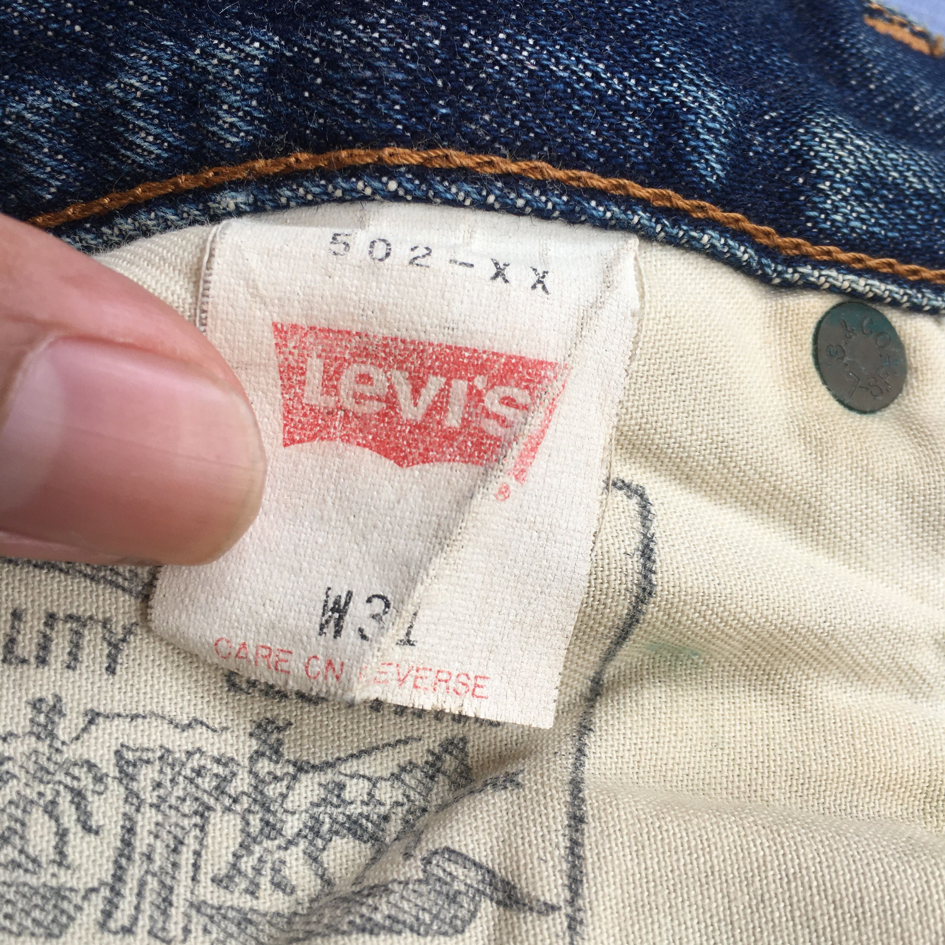 Levi's 140 anniversary 502 Size US 31 - 10 Thumbnail