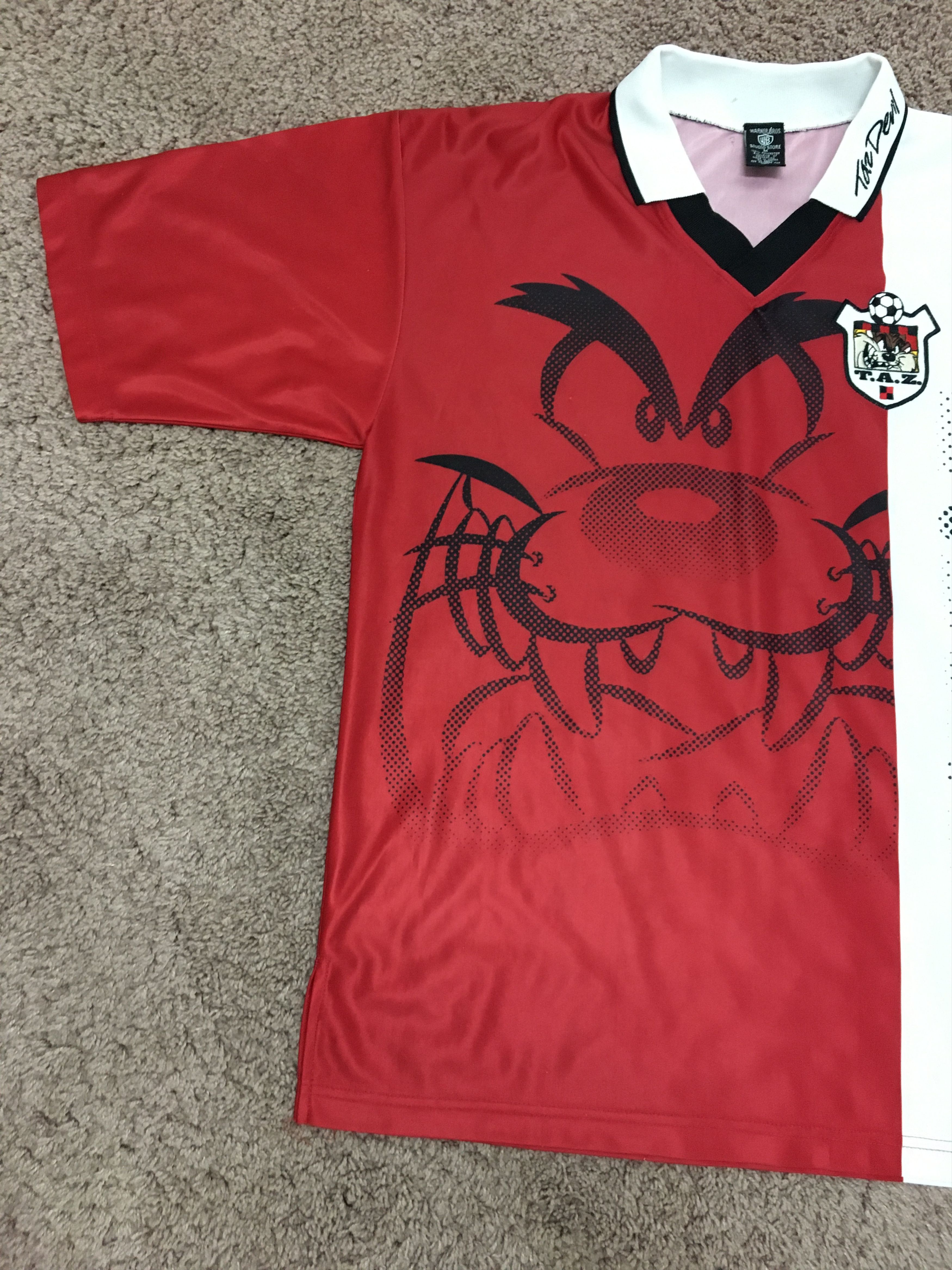 Cartoon Network tazmania jersey polo; warner bros Size US L / EU 52-54 / 3 - 5 Thumbnail