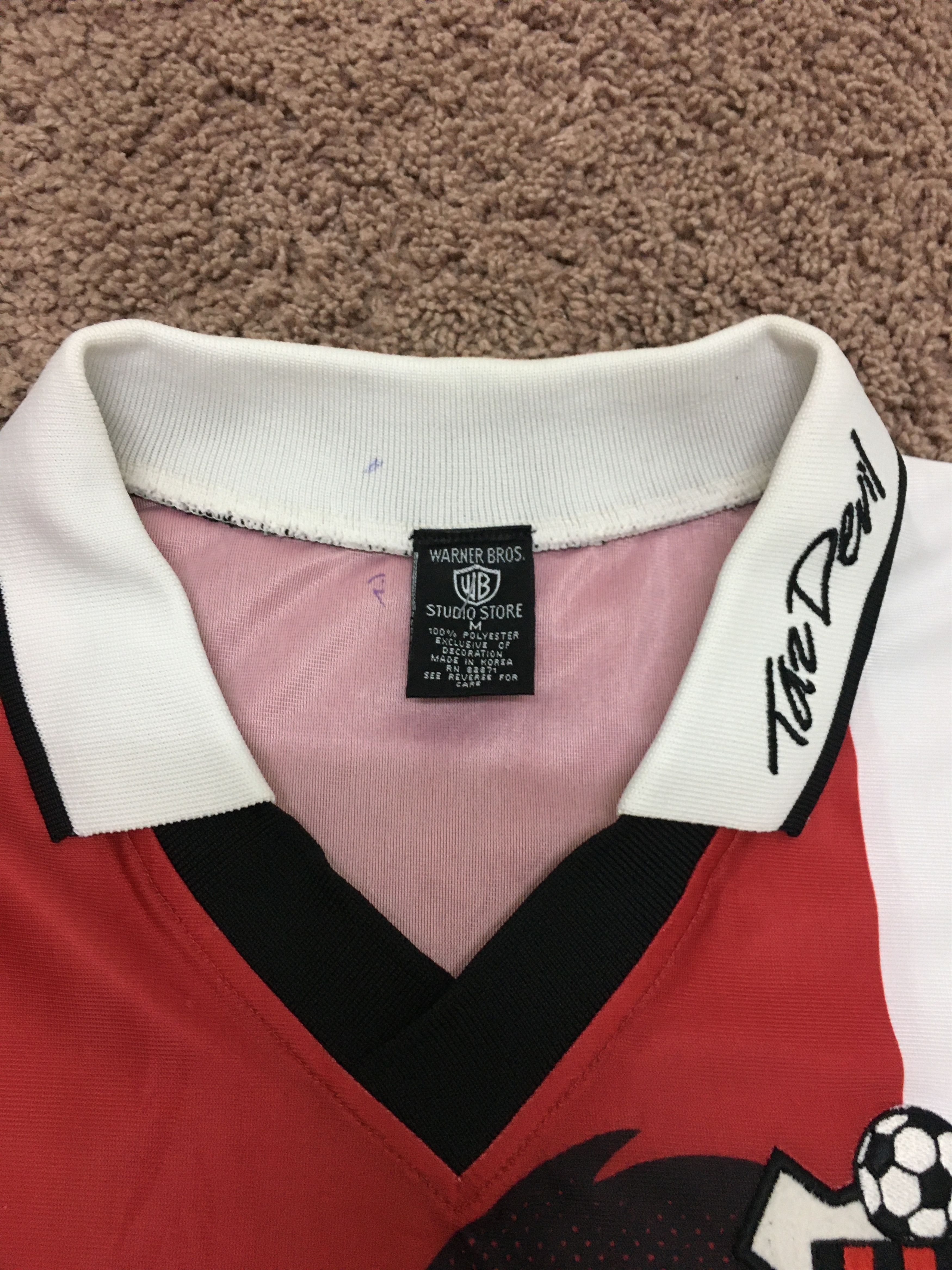 Cartoon Network tazmania jersey polo; warner bros Size US L / EU 52-54 / 3 - 2 Thumbnail