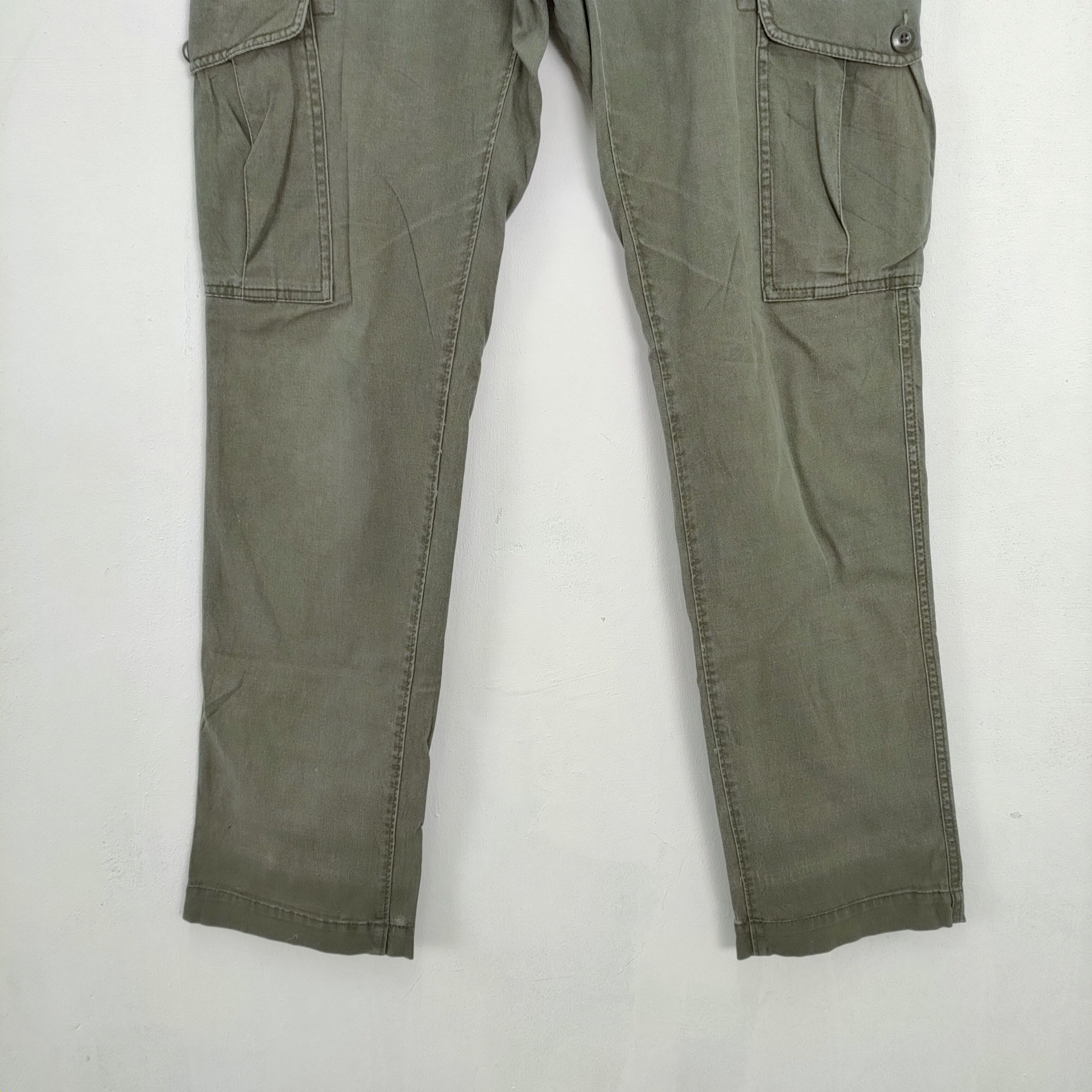 Global Work × Vintage VINTAGE GLOBAL WORK FADED CARGO PANTS Size US 32 / EU 48 - 3 Thumbnail