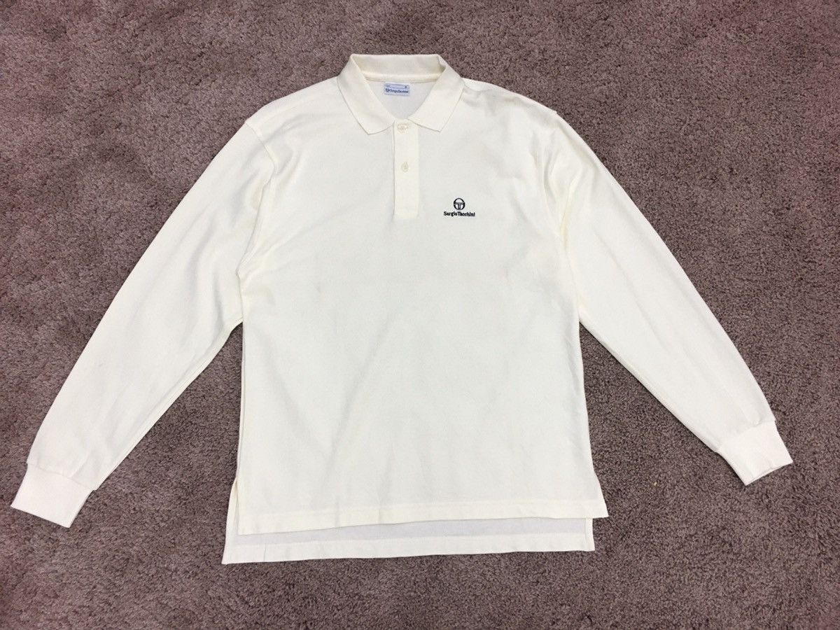 Sergio Tacchini Longsleeve polo tee Size US M / EU 48-50 / 2 - 1 Thumbnail