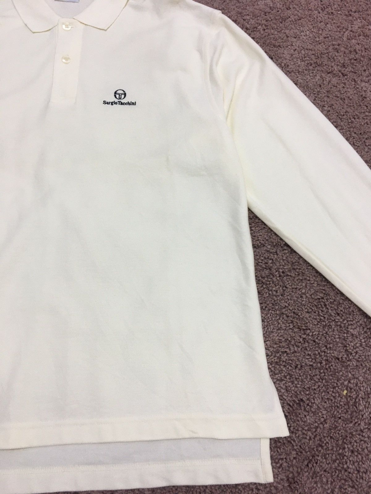 Sergio Tacchini Longsleeve polo tee Size US M / EU 48-50 / 2 - 4 Thumbnail