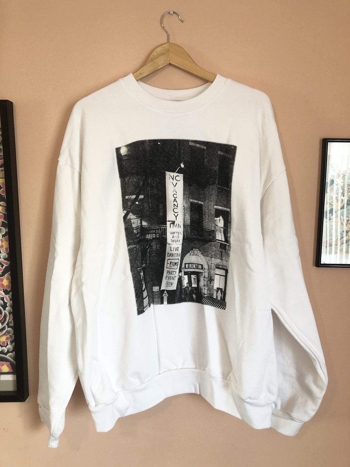 No Vacancy Inn No Vacancy Inn Tokyo 2019 water and wi-fi crewneck Size US XXL / EU 58 / 5 - 2 Thumbnail