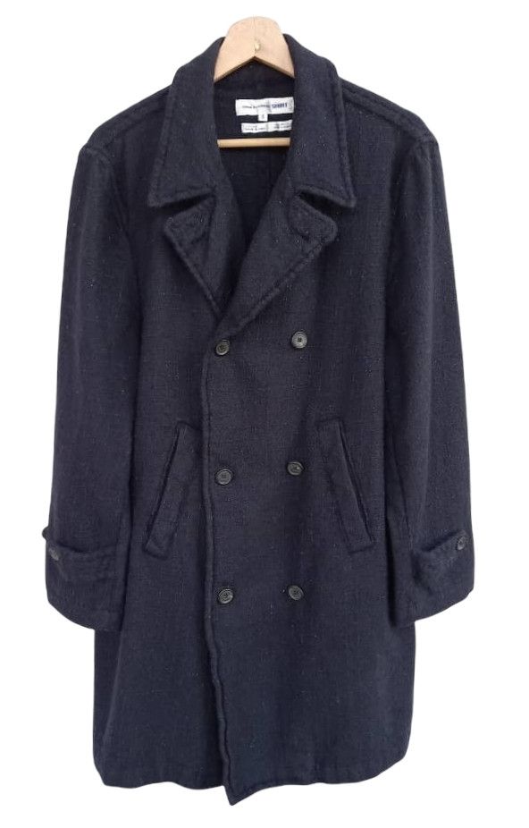 Comme des Garcons × Comme des Garcons SHIRT × Japanese Brand 🇯🇵 Vintage Comme des Garcons FW09085 Long Jacket Size US M / EU 48-50 / 2 - 1 Thumbnail
