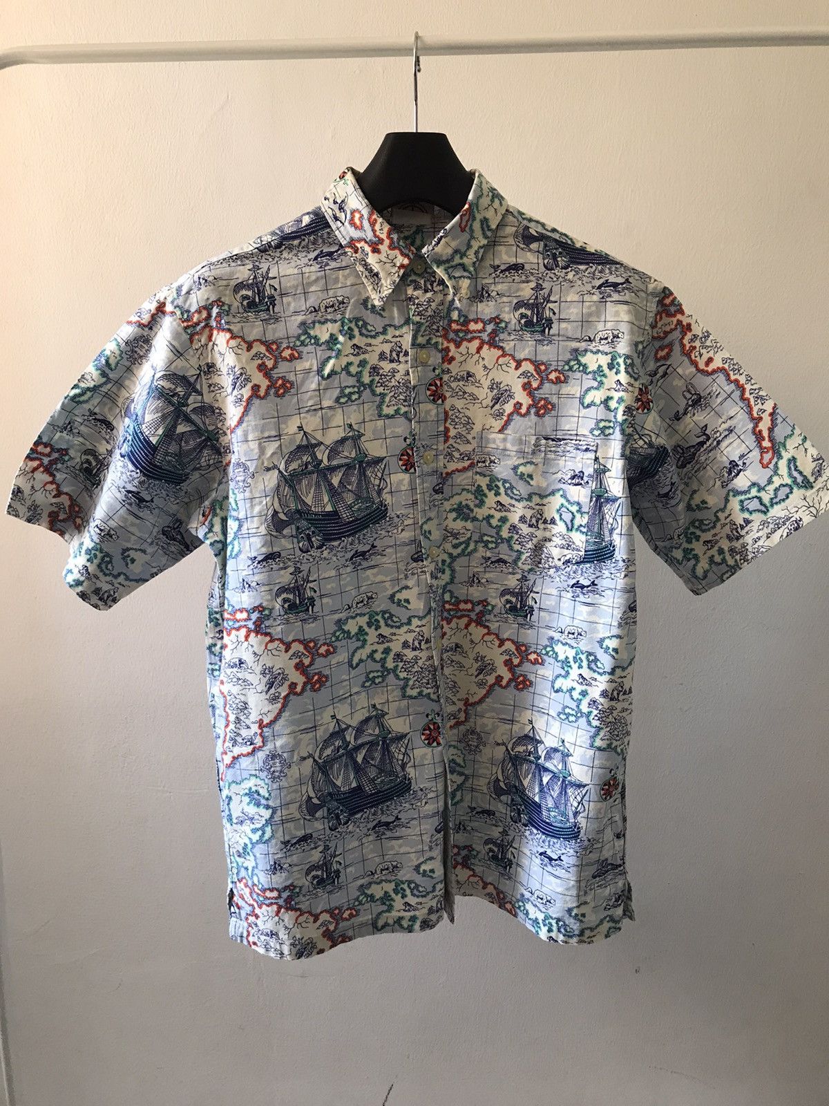 Vintage Printed aloha tropical Size US L / EU 52-54 / 3 - 1 Thumbnail