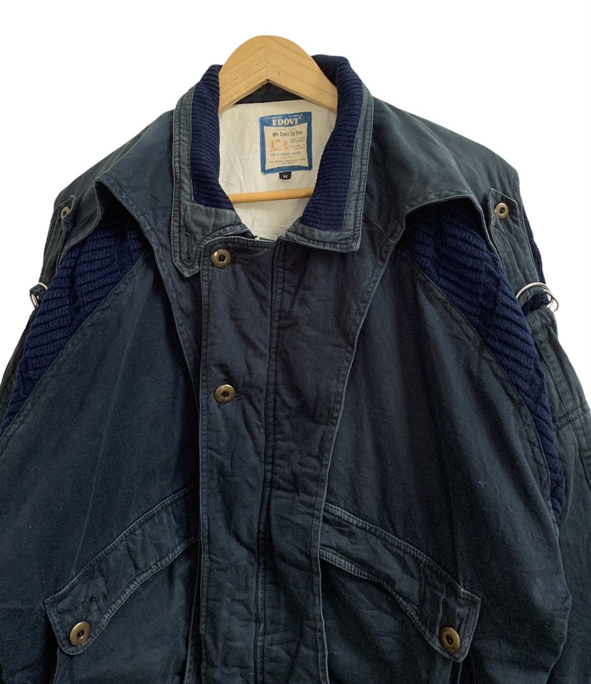 Japanese Brand 🇯🇵 Edovi Parachute Bomber Style Jacket Size US M / EU 48-50 / 2 - 3 Thumbnail