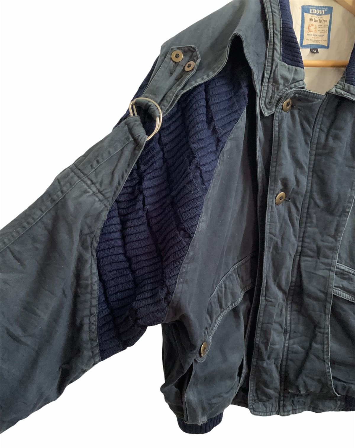 Japanese Brand 🇯🇵 Edovi Parachute Bomber Style Jacket Size US M / EU 48-50 / 2 - 4 Thumbnail