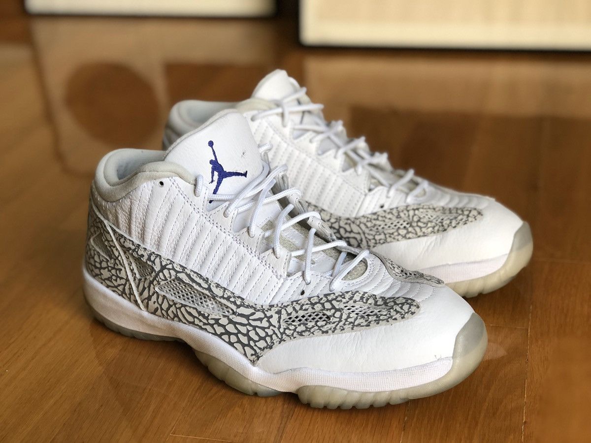 Jordan Brand Air Jordan 11 Retro Low IE 2015 Cobalt OG Size US 10.5 / EU 43-44 - 1 Thumbnail