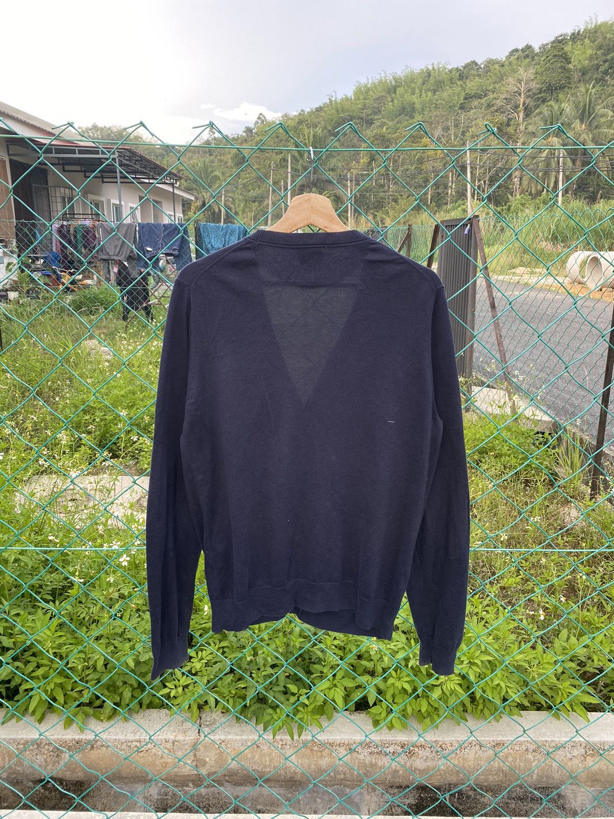 Lacoste Lacoste Shaggy Cardigan Size XL / US 12-14 / IT 48-50 - 2 Thumbnail