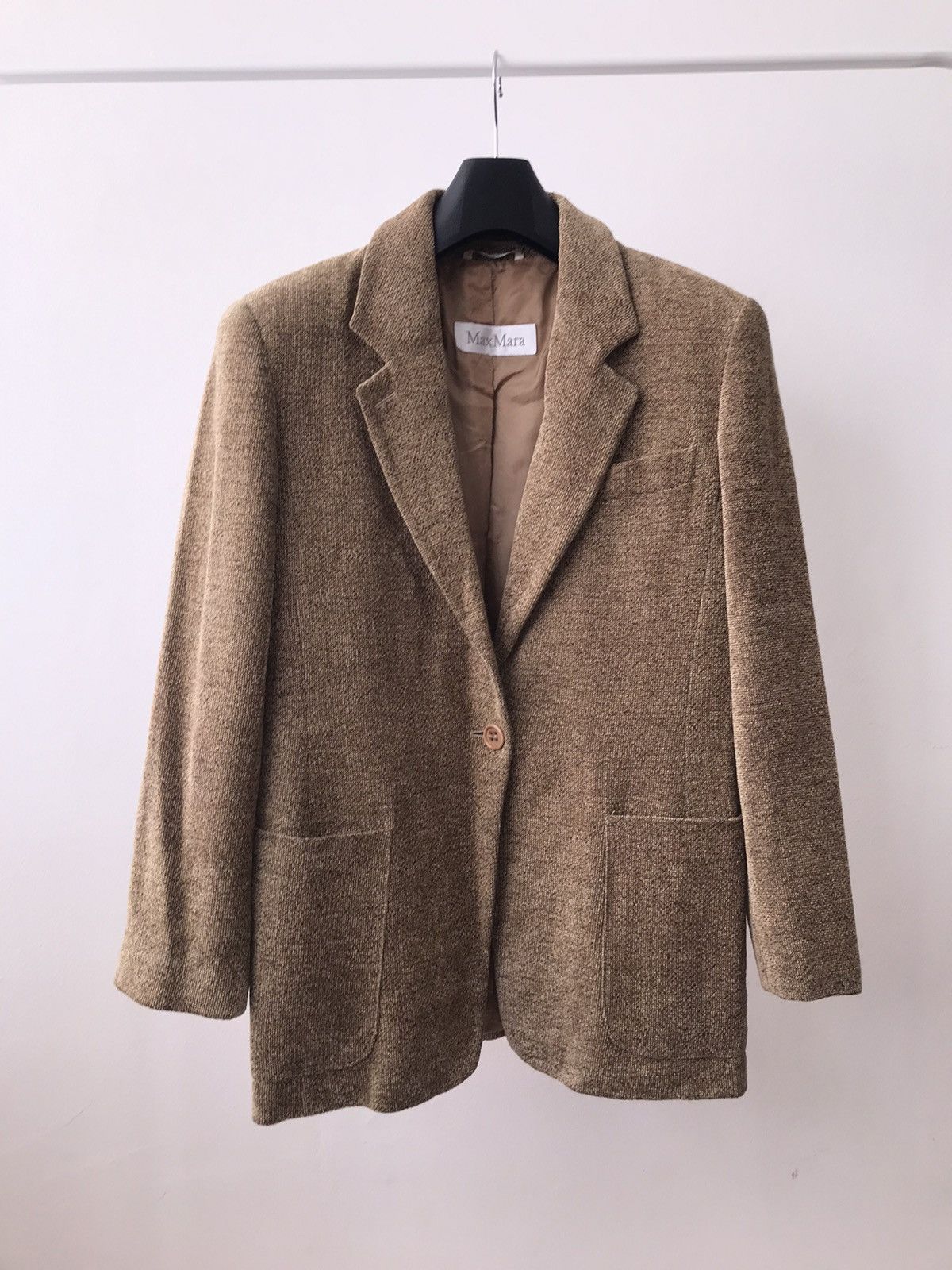 image of Max Mara Light Coat in Brown, Women's
