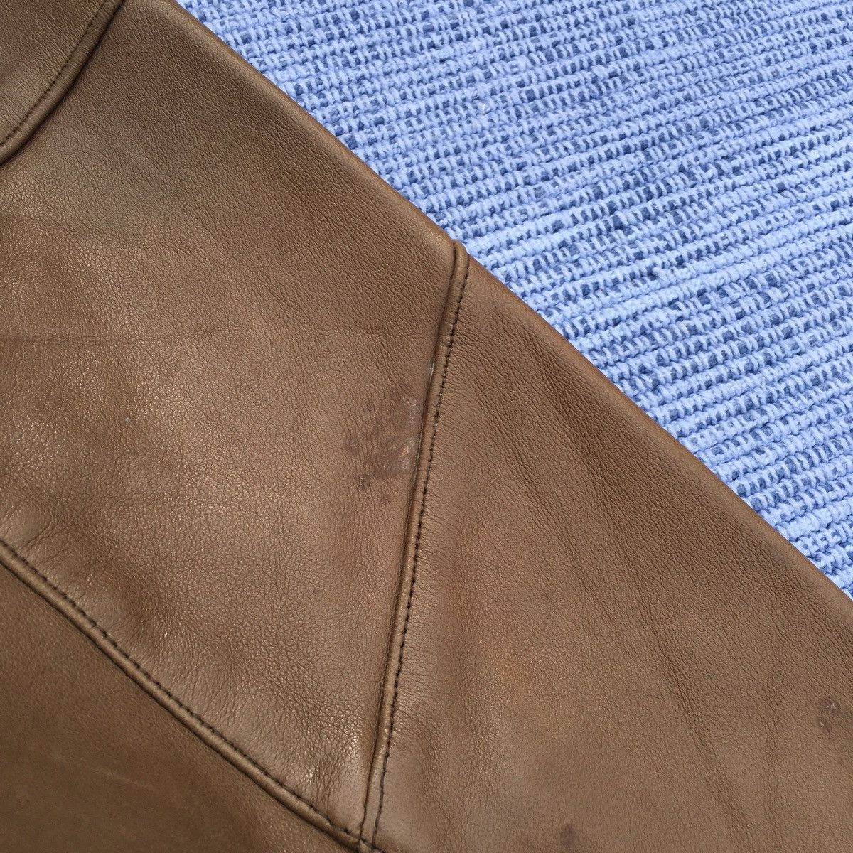 Perry Ellis 90s perry ellis leather jacket Size US L / EU 52-54 / 3 - 18 Thumbnail