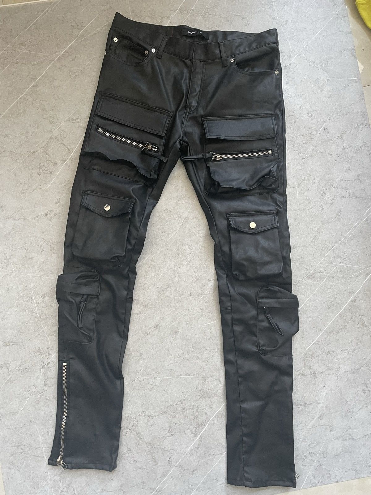 Japanese Brand mlvince type2 parachute slim cargo pants M | Grailed