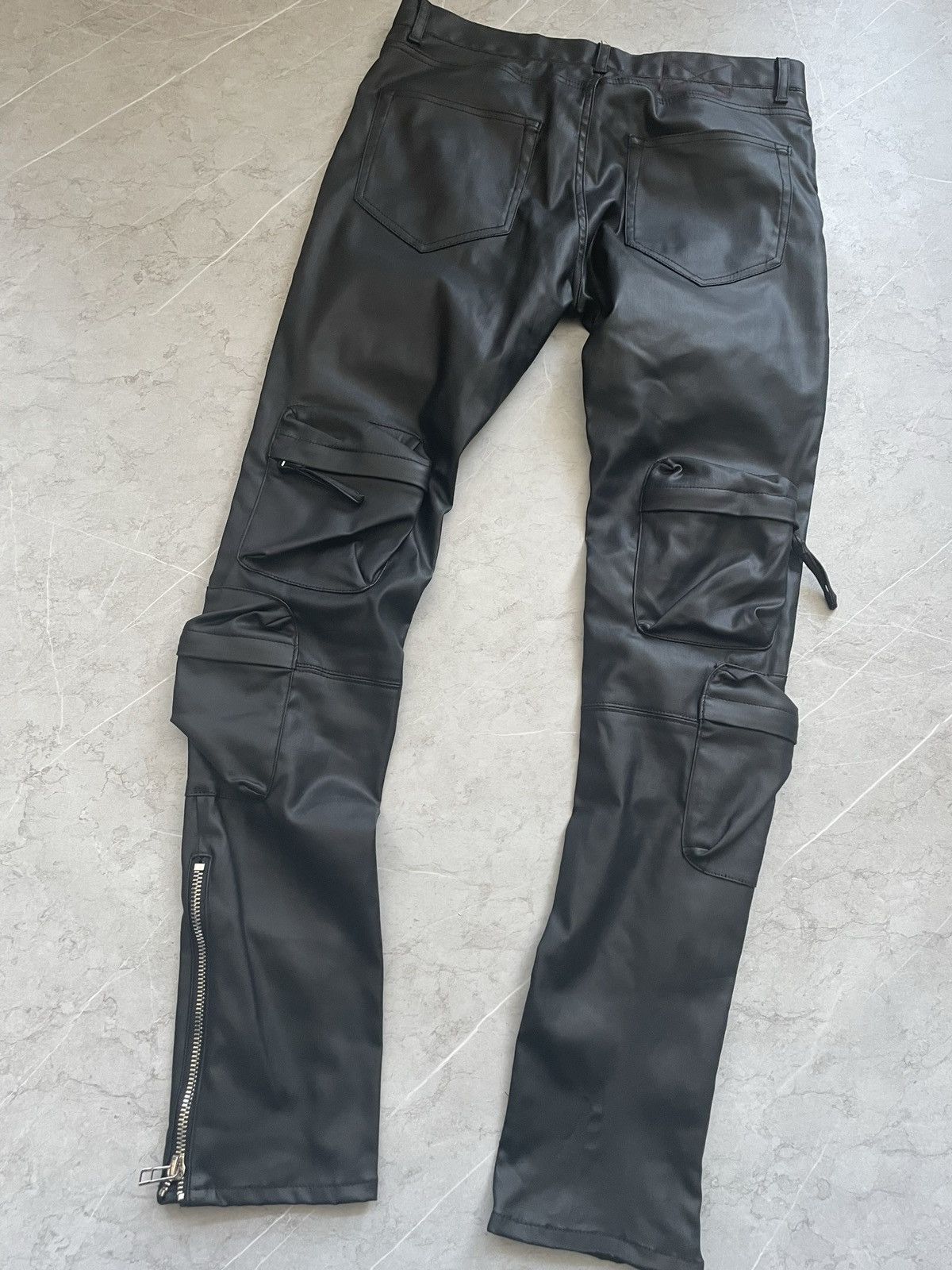 mlvince type2 parachute slim cargo pants M