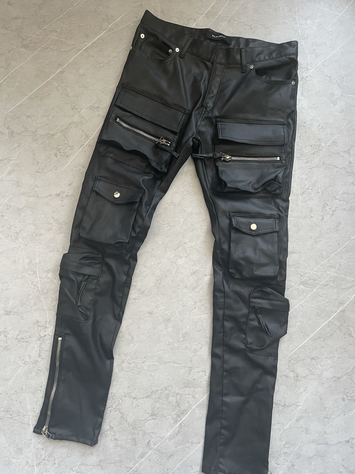 Japanese Brand mlvince type2 parachute slim cargo pants M Size US 31 - 3 Thumbnail