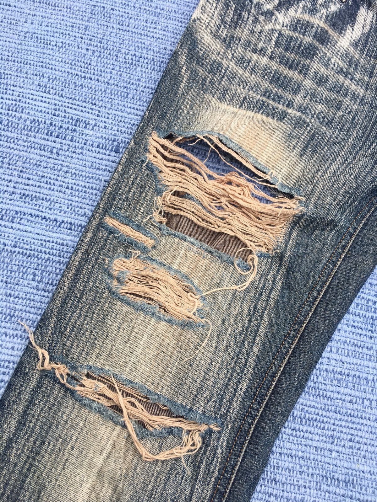 Japanese Brand ripped jeans Size US 30 / EU 46 - 5 Thumbnail