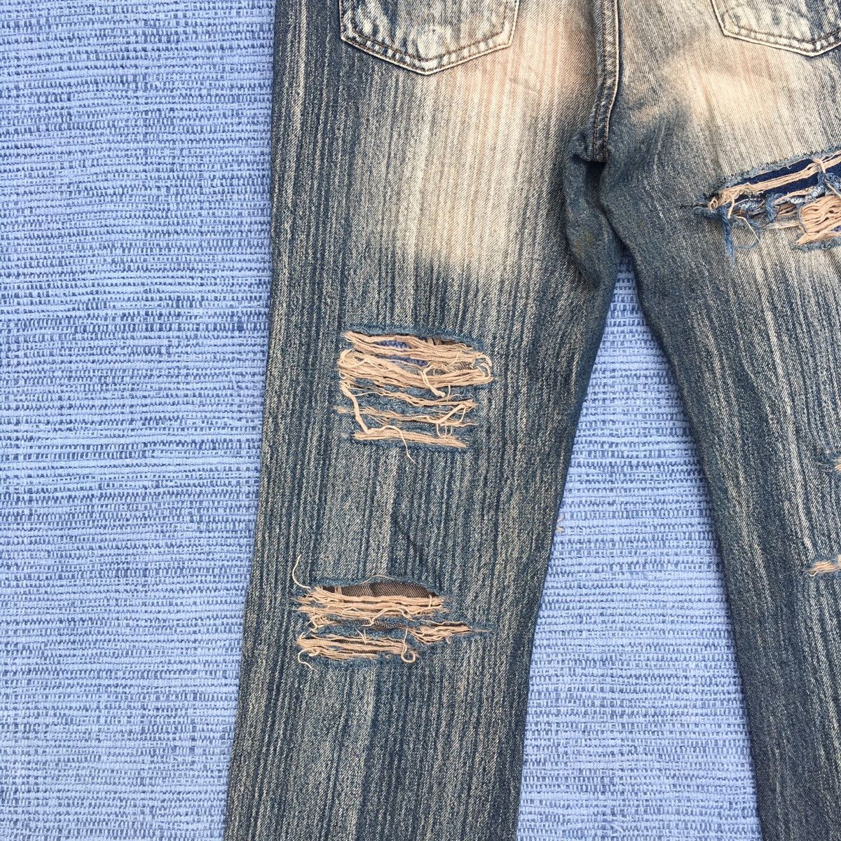 Japanese Brand ripped jeans Size US 30 / EU 46 - 10 Thumbnail