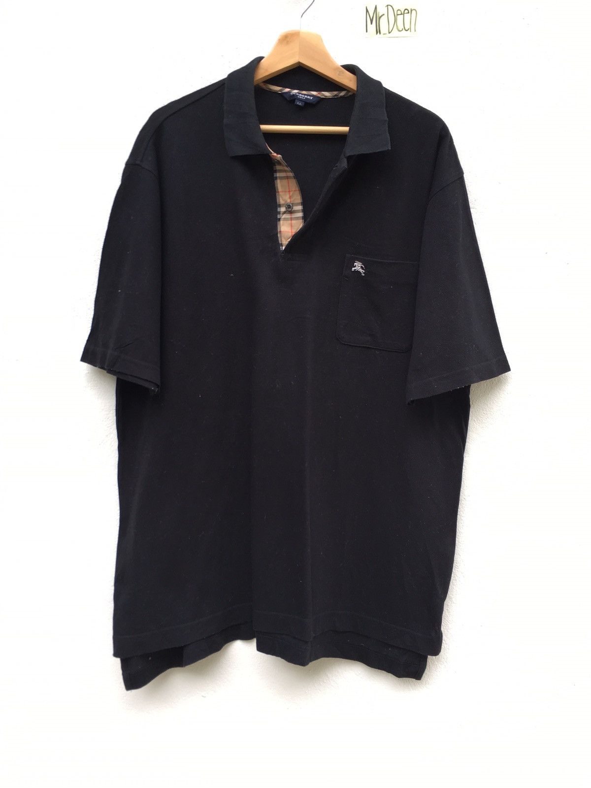 Burberry Burberry Golf Nova Check Polo Tshirt Size US XL / EU 56 / 4 - 2 Thumbnail