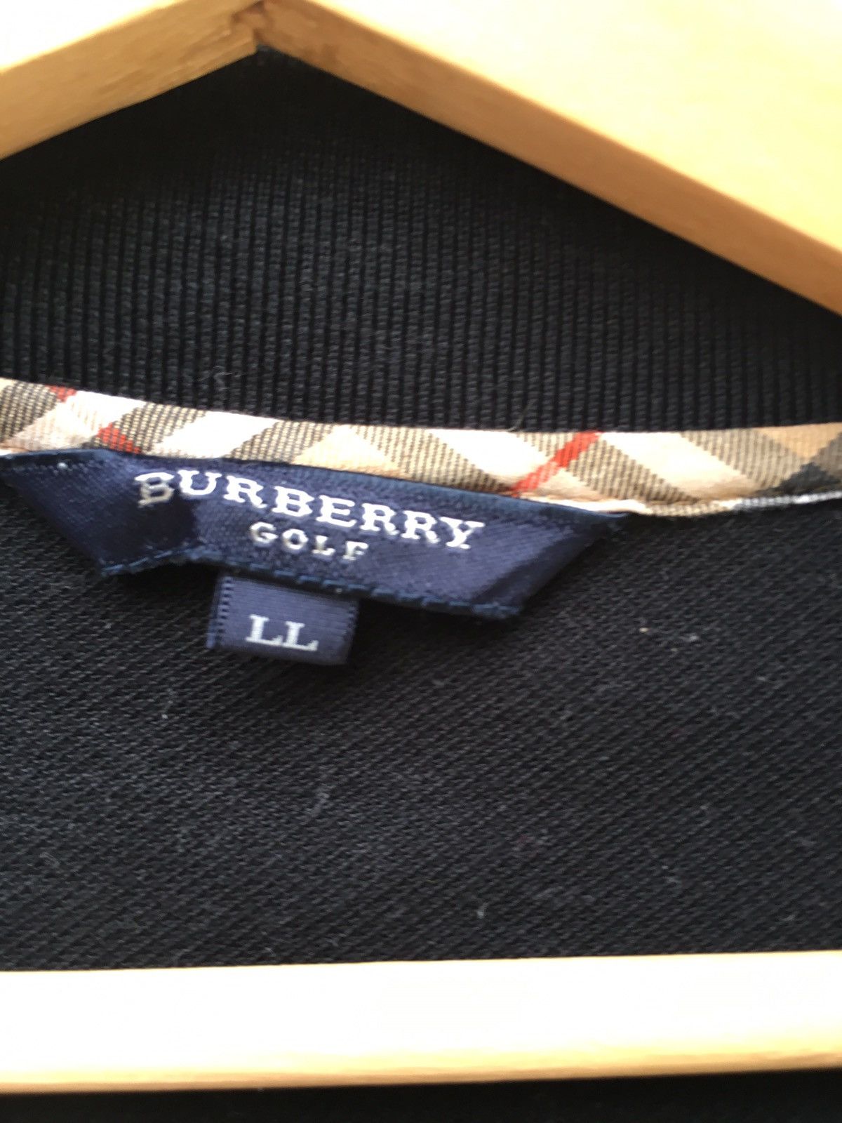 Burberry Burberry Golf Nova Check Polo Tshirt Size US XL / EU 56 / 4 - 8 Thumbnail