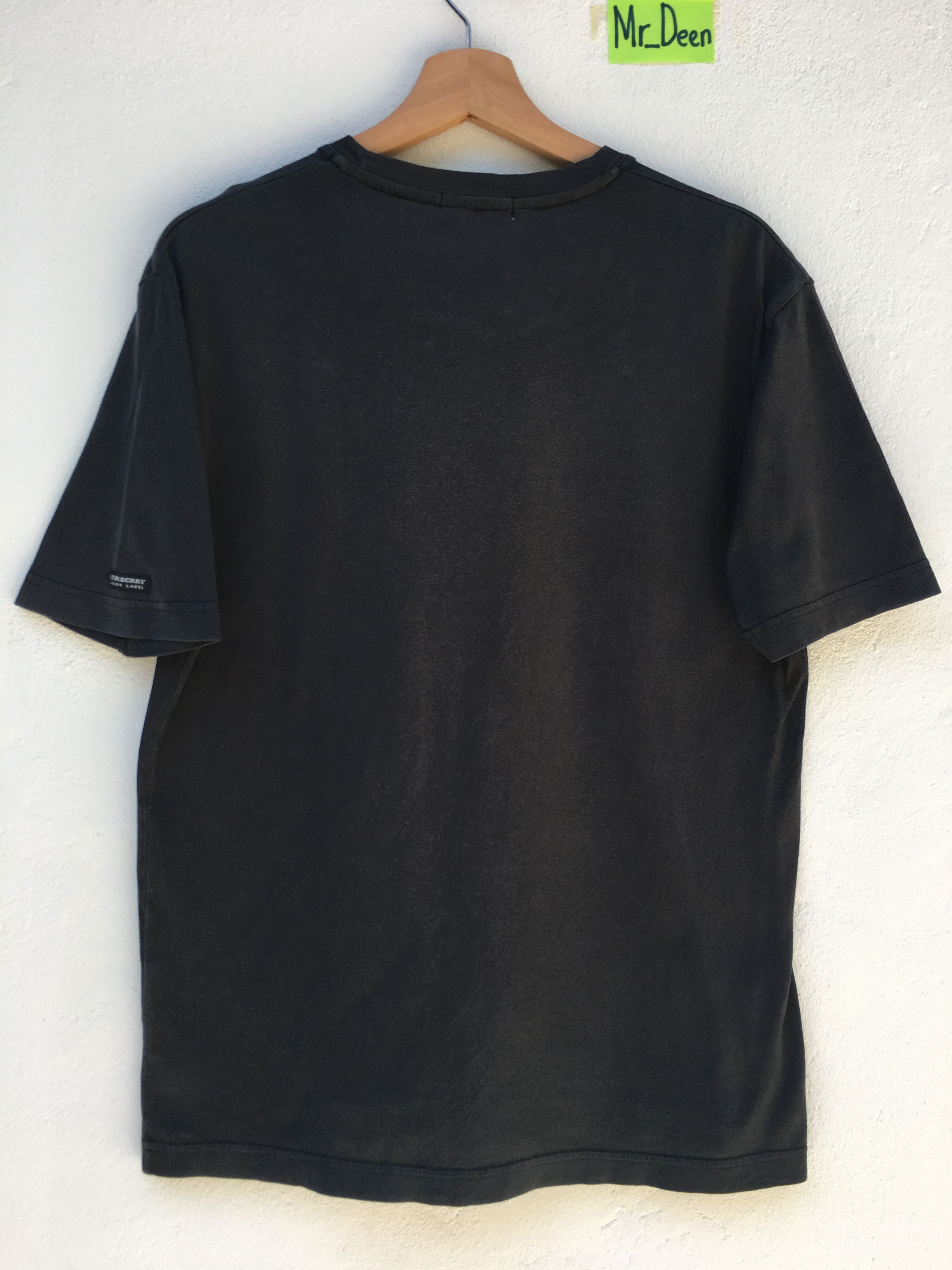 Burberry Vintage BURBERRY BLACK LABEL nice design t-shirt Size US M / EU 48-50 / 2 - 8 Thumbnail