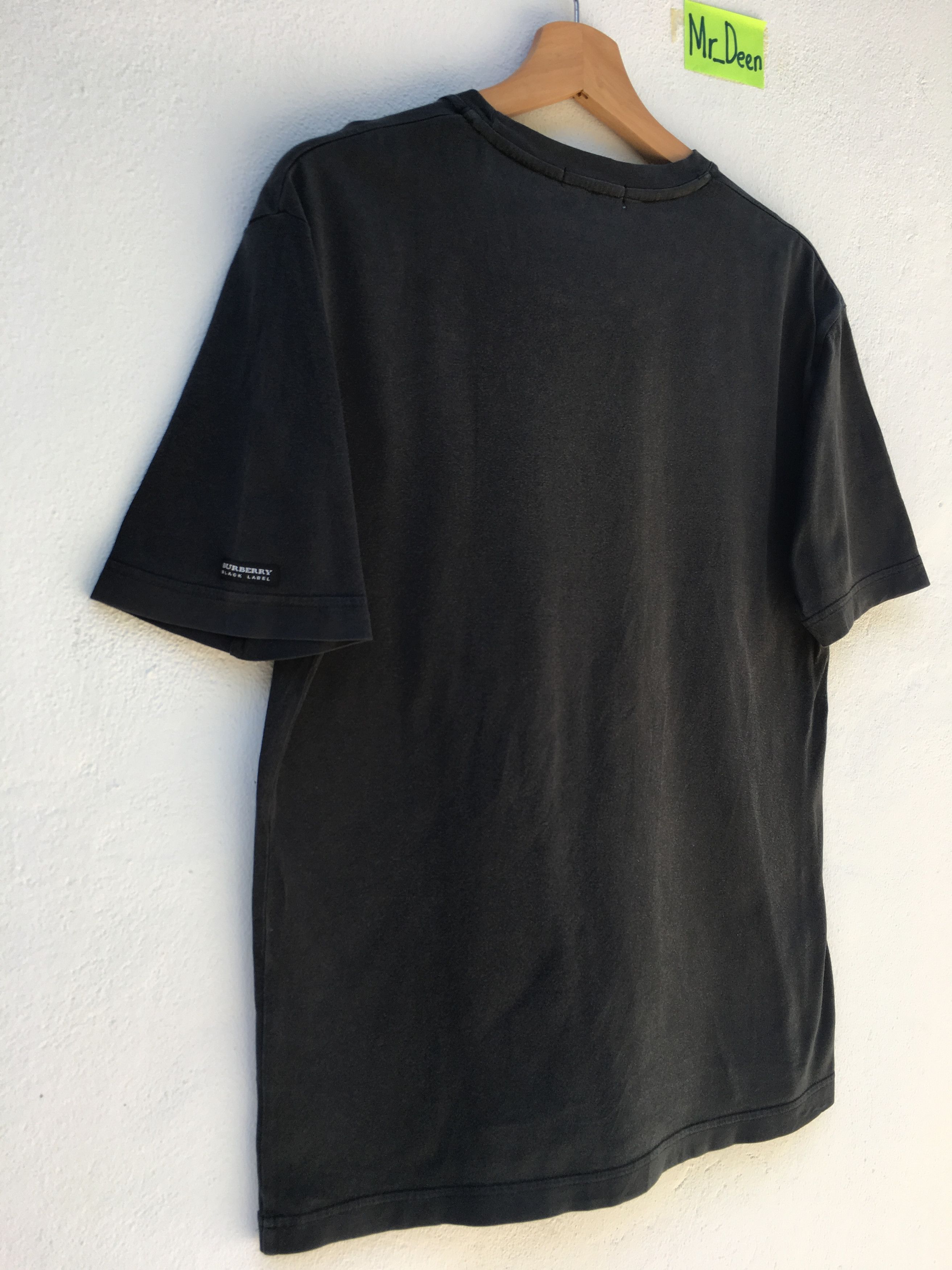 Burberry Vintage BURBERRY BLACK LABEL nice design t-shirt Size US M / EU 48-50 / 2 - 9 Thumbnail