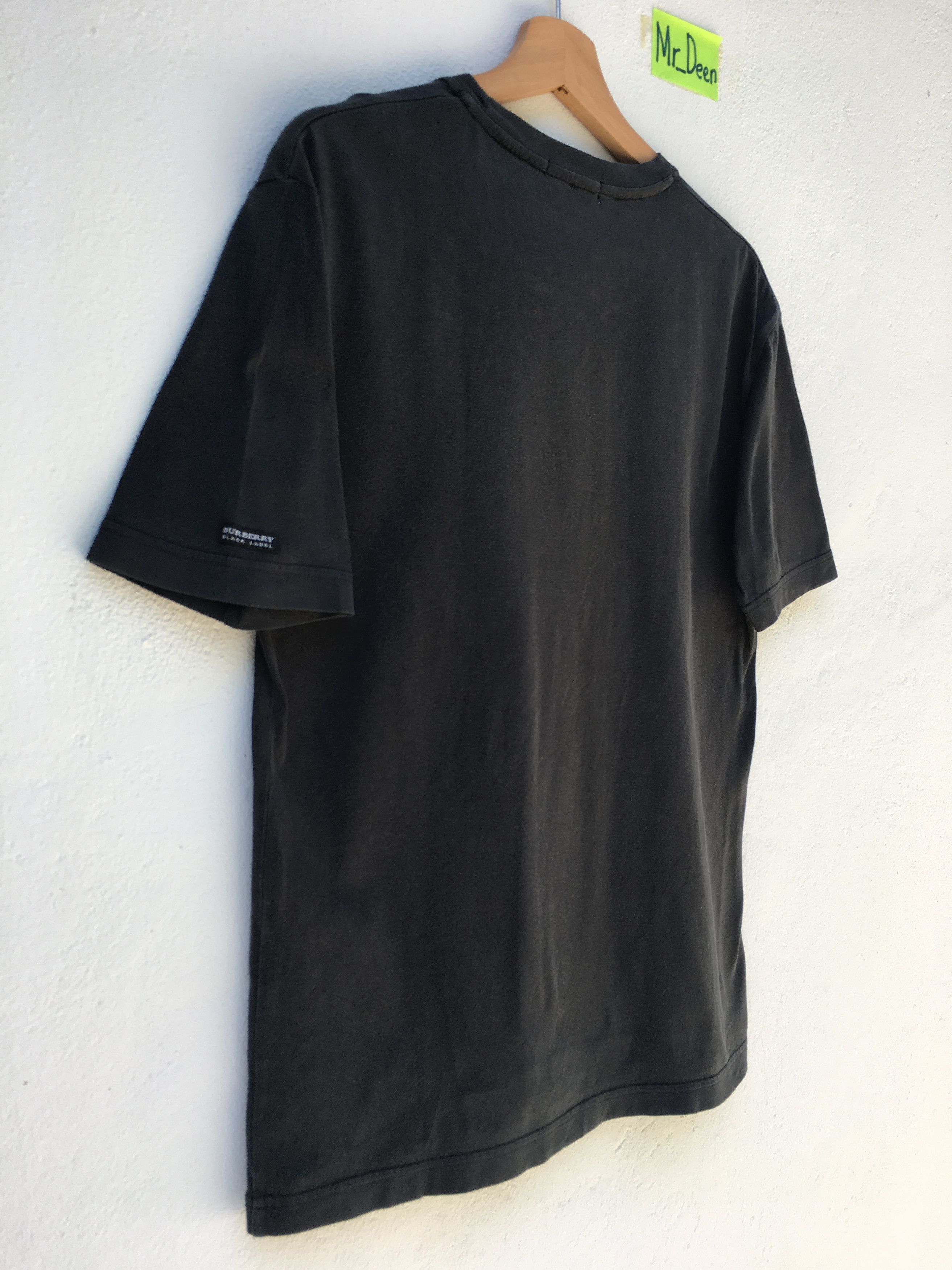 Burberry Vintage BURBERRY BLACK LABEL nice design t-shirt Size US M / EU 48-50 / 2 - 12 Thumbnail