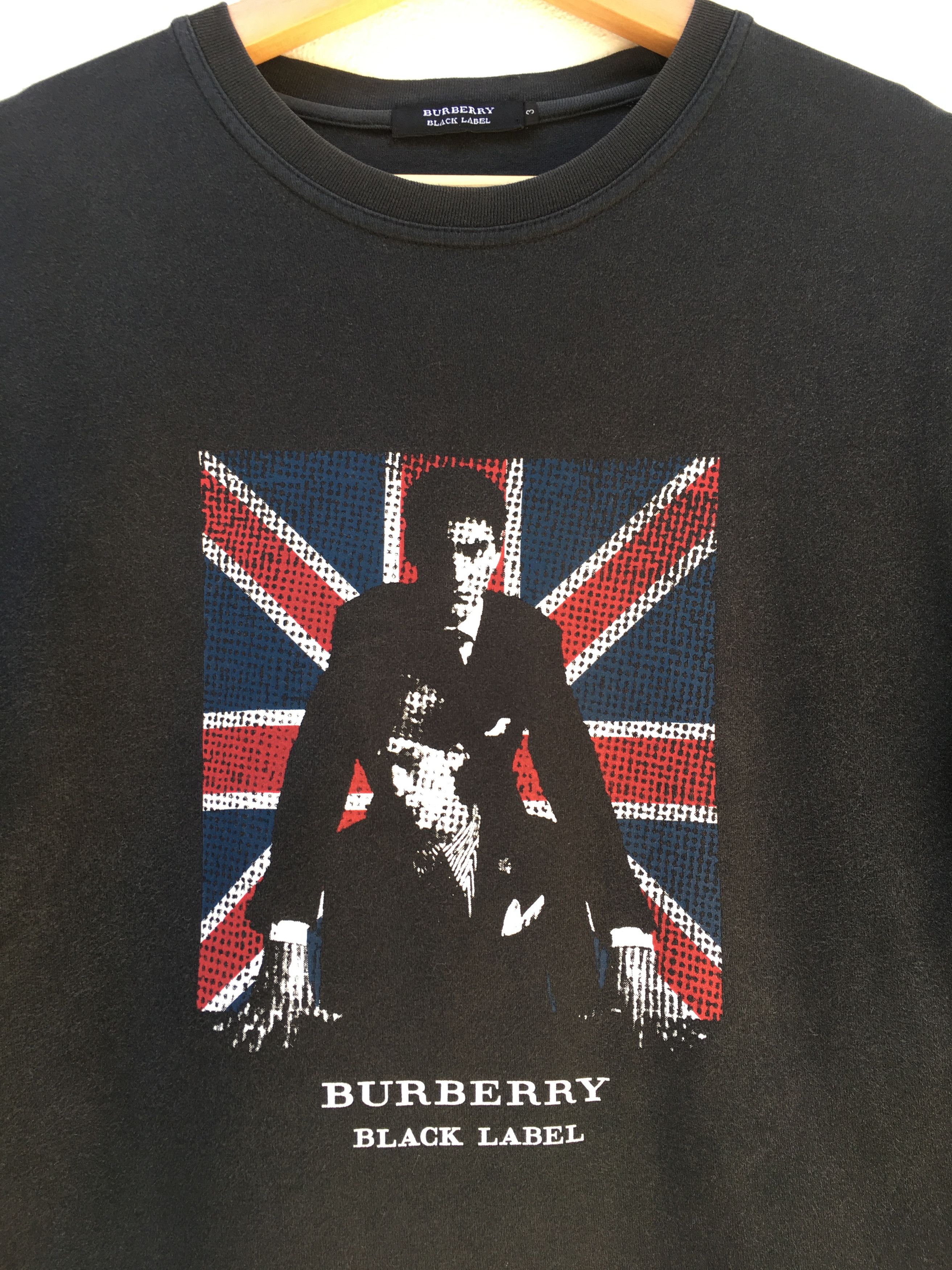 Burberry Vintage BURBERRY BLACK LABEL nice design t-shirt Size US M / EU 48-50 / 2 - 6 Thumbnail