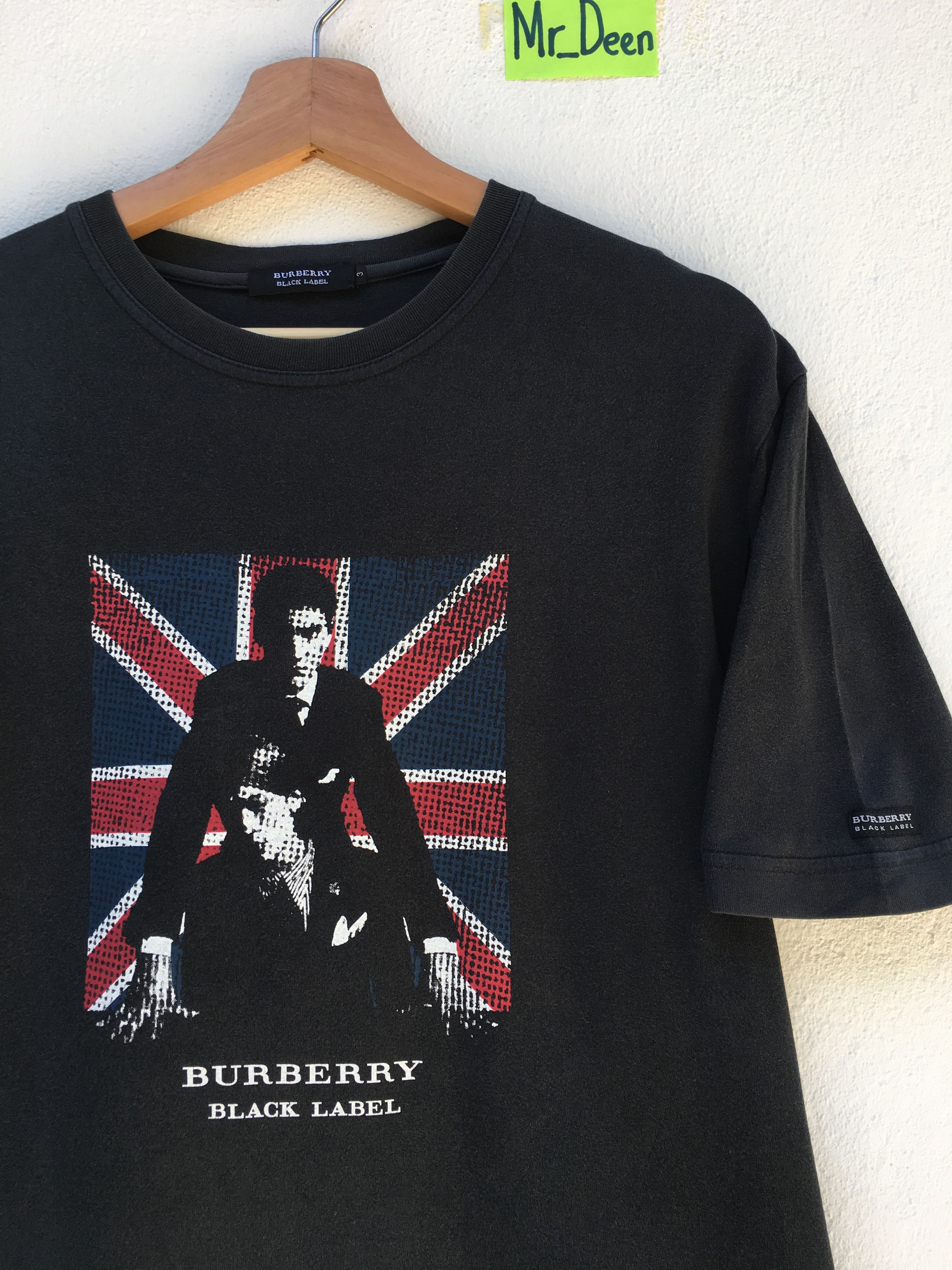 Burberry Vintage BURBERRY BLACK LABEL nice design t-shirt Size US M / EU 48-50 / 2 - 5 Thumbnail