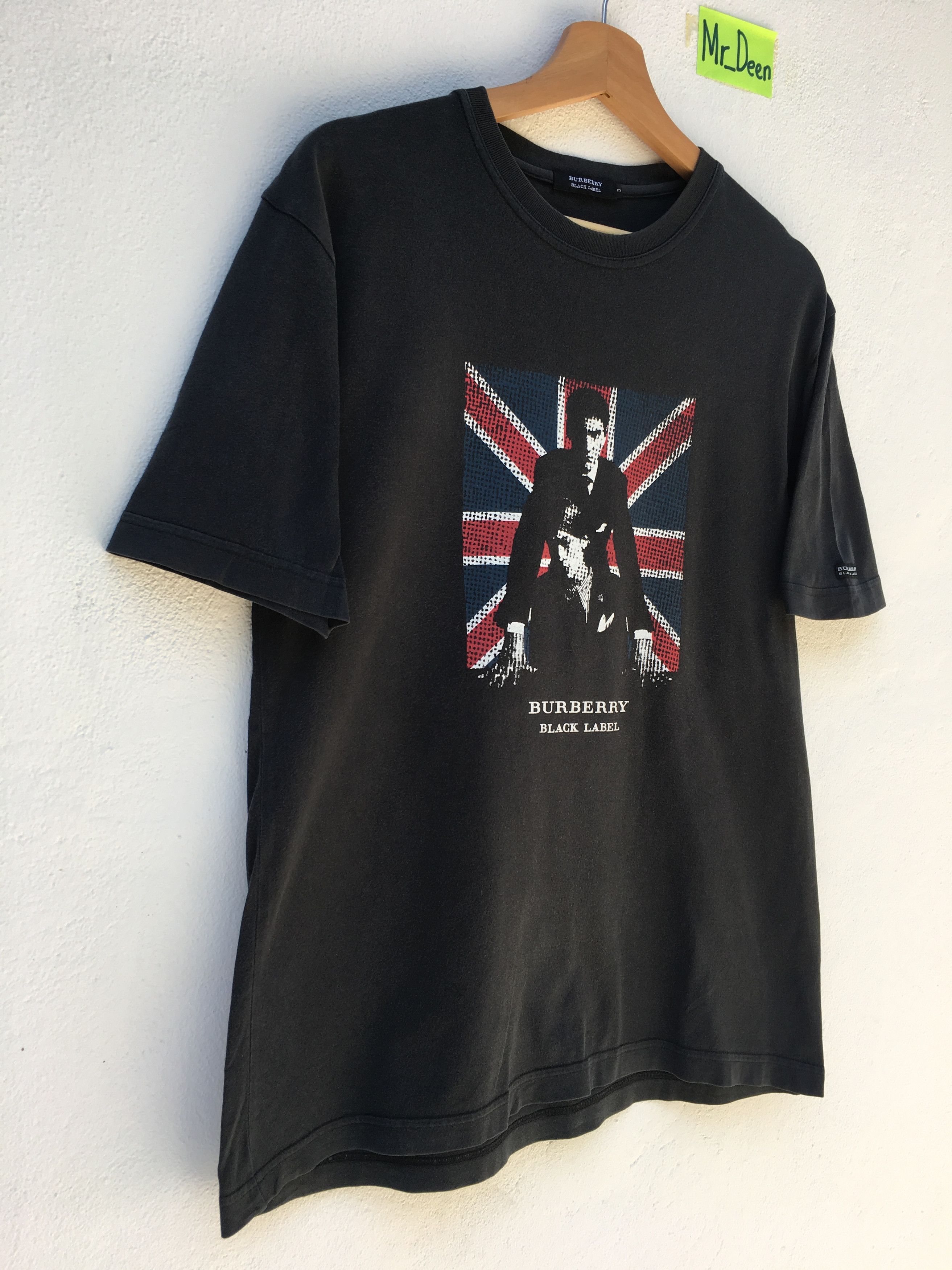 Burberry Vintage BURBERRY BLACK LABEL nice design t-shirt Size US M / EU 48-50 / 2 - 3 Thumbnail