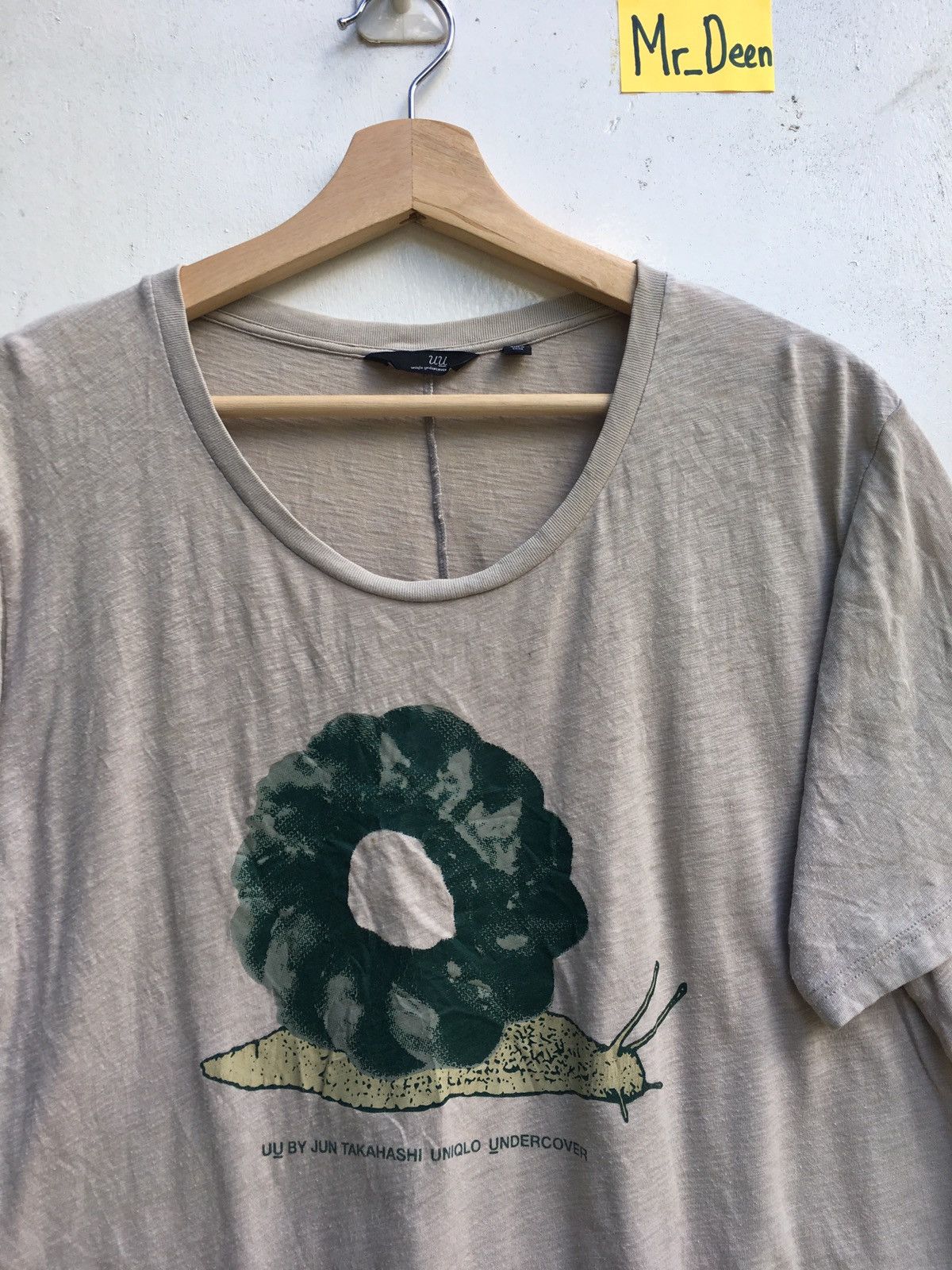 Undercover × Uniqlo Undercover Uniqlo UU Snail Printed Tshirt Size US M / EU 48-50 / 2 - 6 Thumbnail